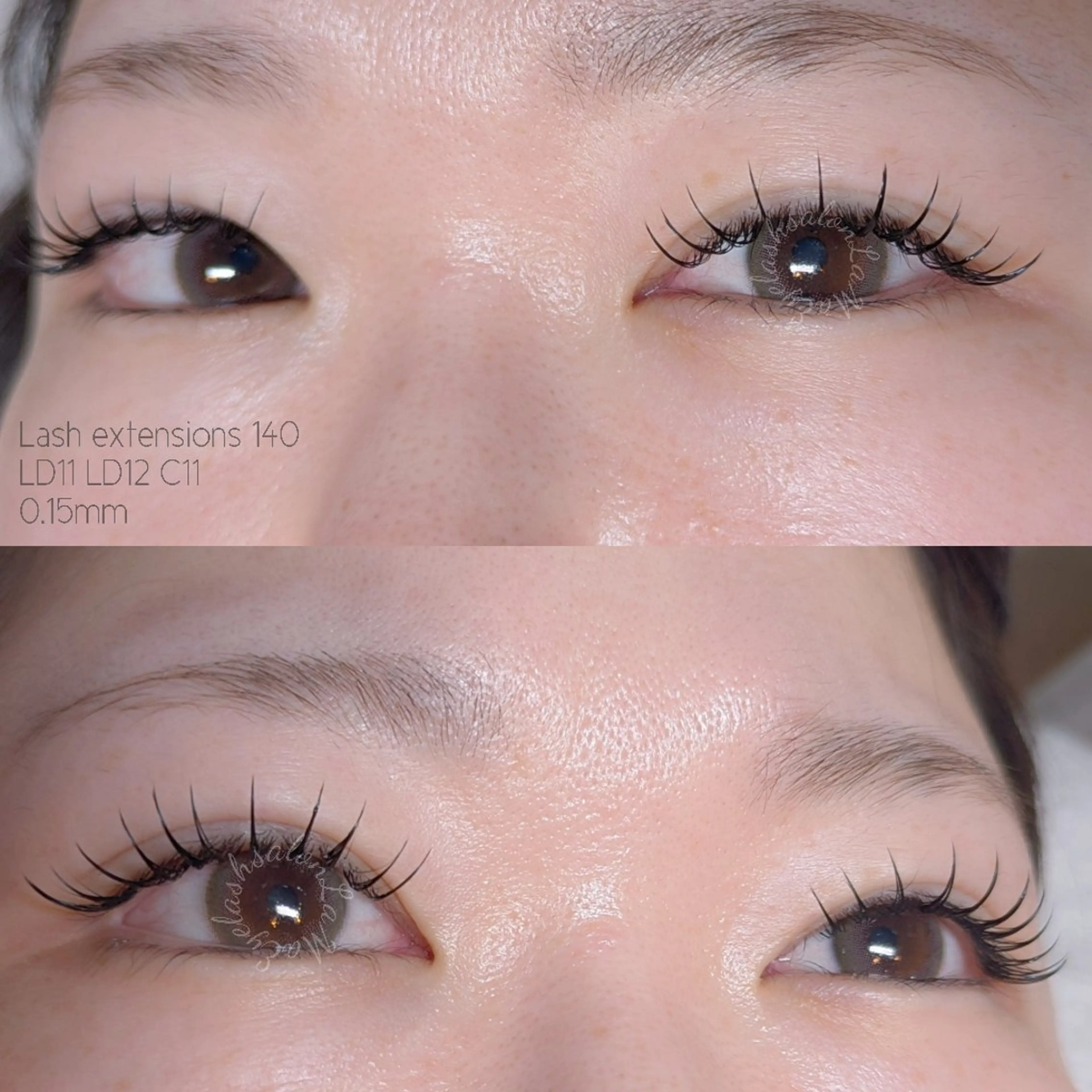 マツエク・マツパ Dカール Lカール マツエク LaMa. Yのマツエク・マツパデザイン