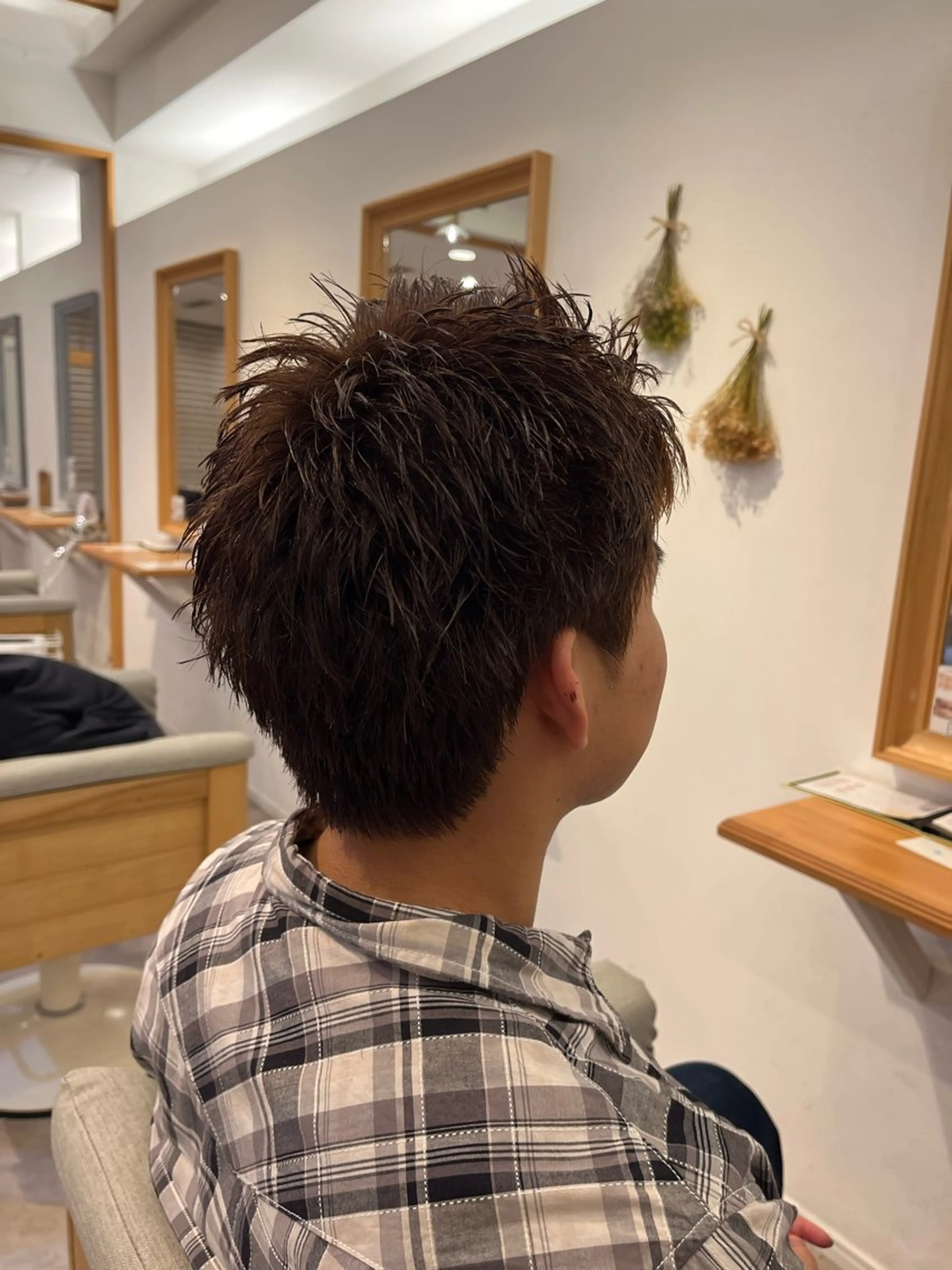 メンズ ete カイエダのヘアスタイル
