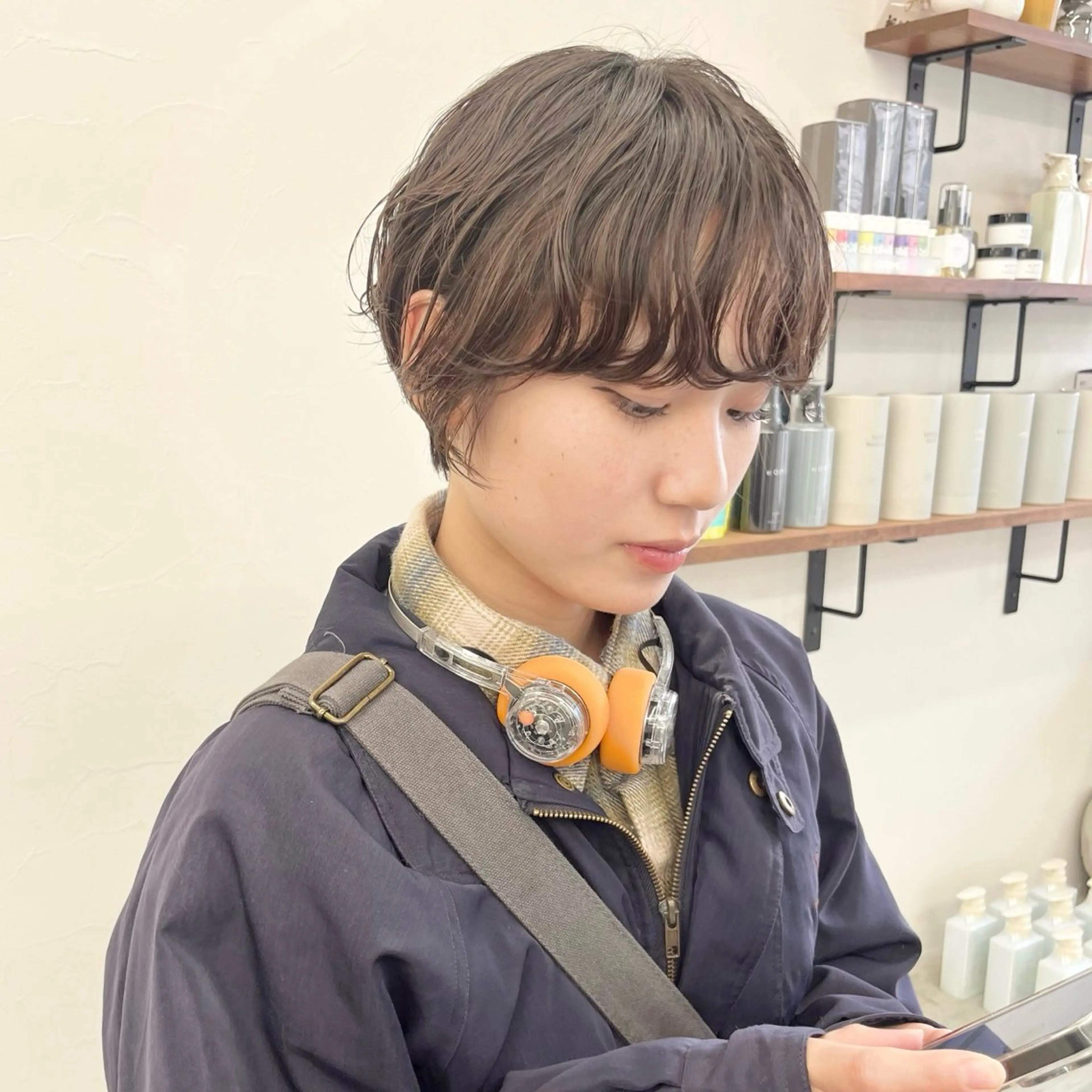 ショート パーマ ボブ 髪質改善 レイヤーカット 似合わせカット ショートヘア カット パーマ トリートメント 初めてのショート お任せください✂️のヘアスタイル