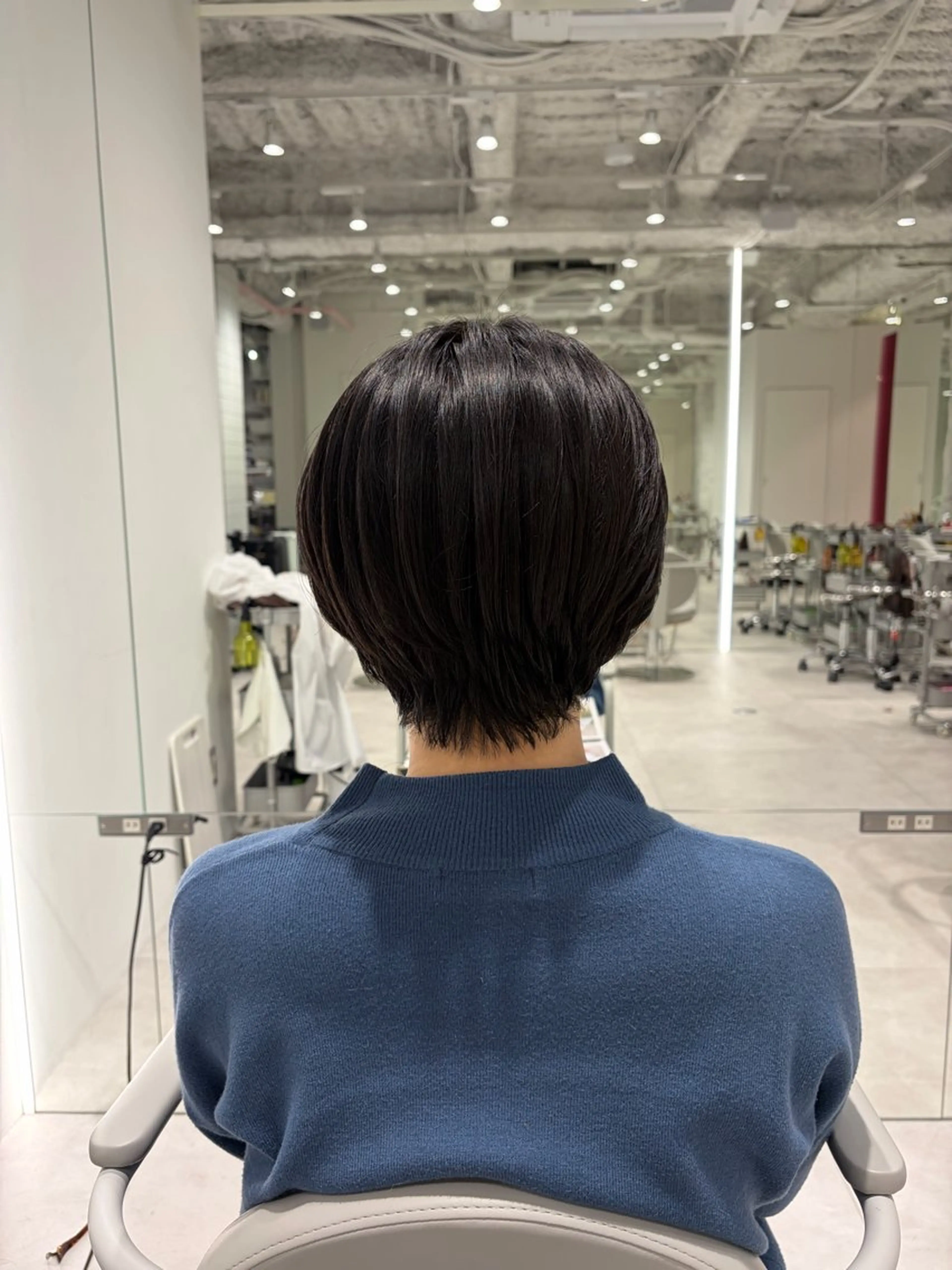 ショート ショートヘア レイヤー♡ 石川優奈のヘアスタイル