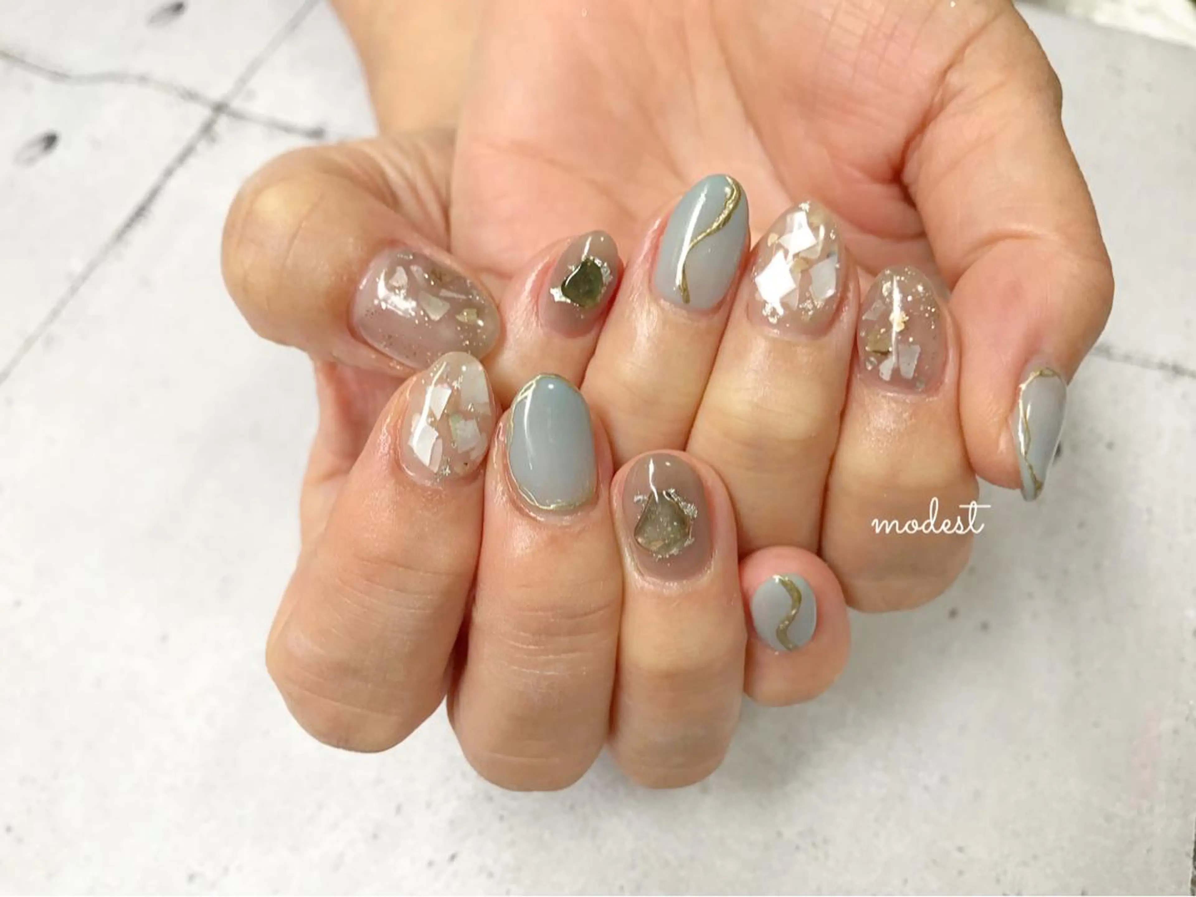 ネイル 久田 悠佳のネイルデザイン