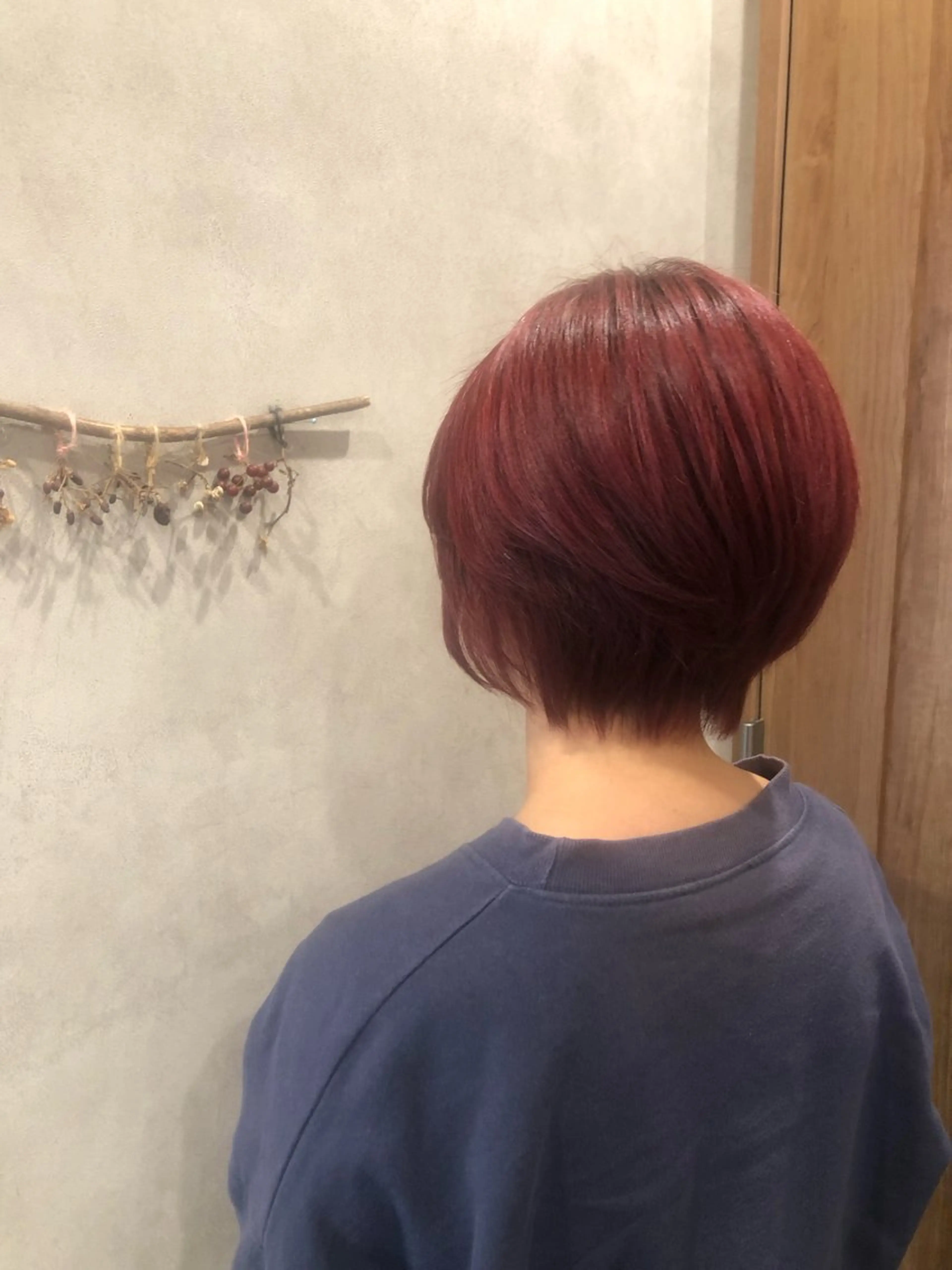 ショート カラー 野咲き 美容室のマツエク・マツパデザイン