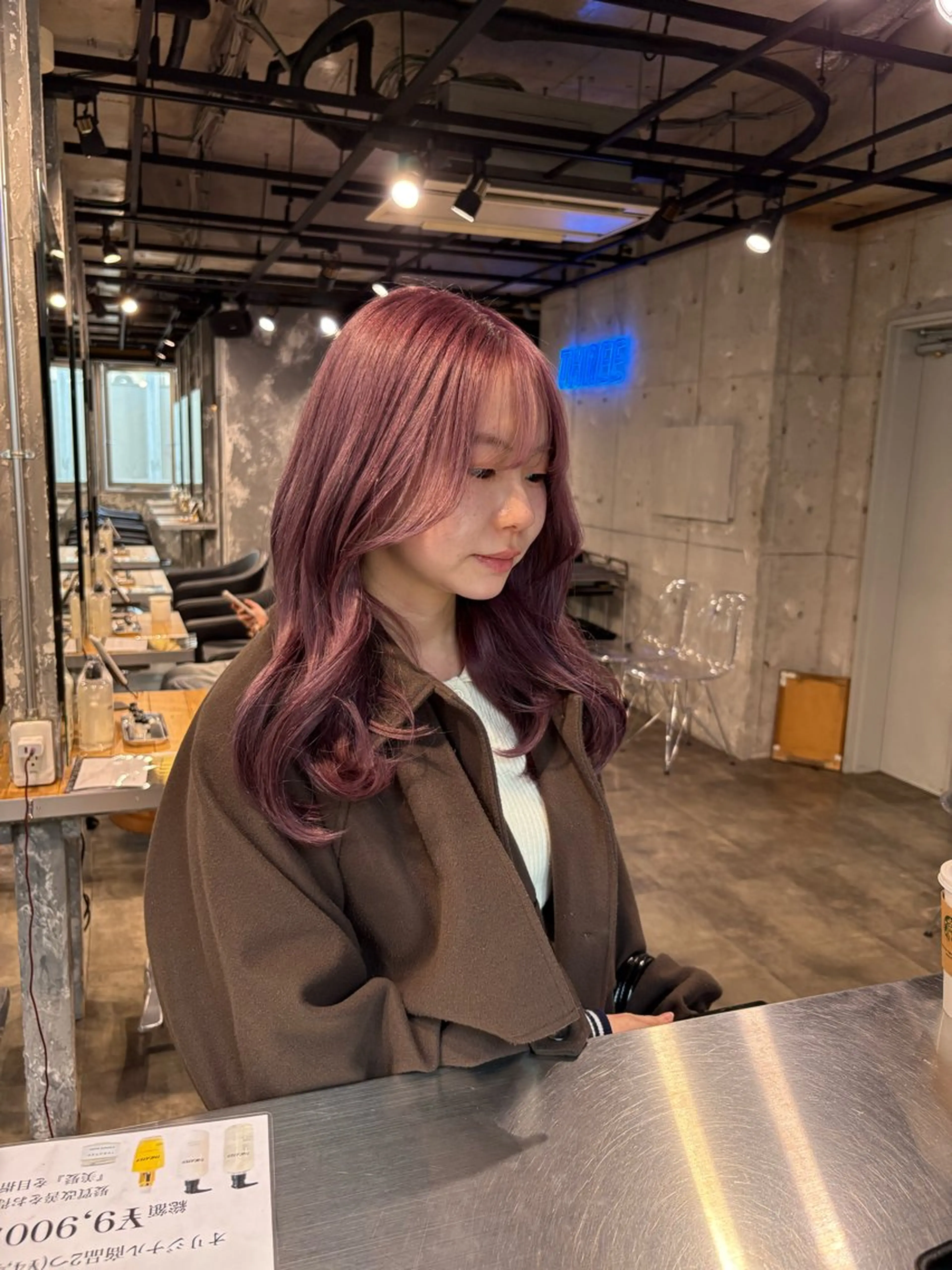 ロング カラー ヘアカラー ハイトーン 横浜💞ミオのヘアスタイル