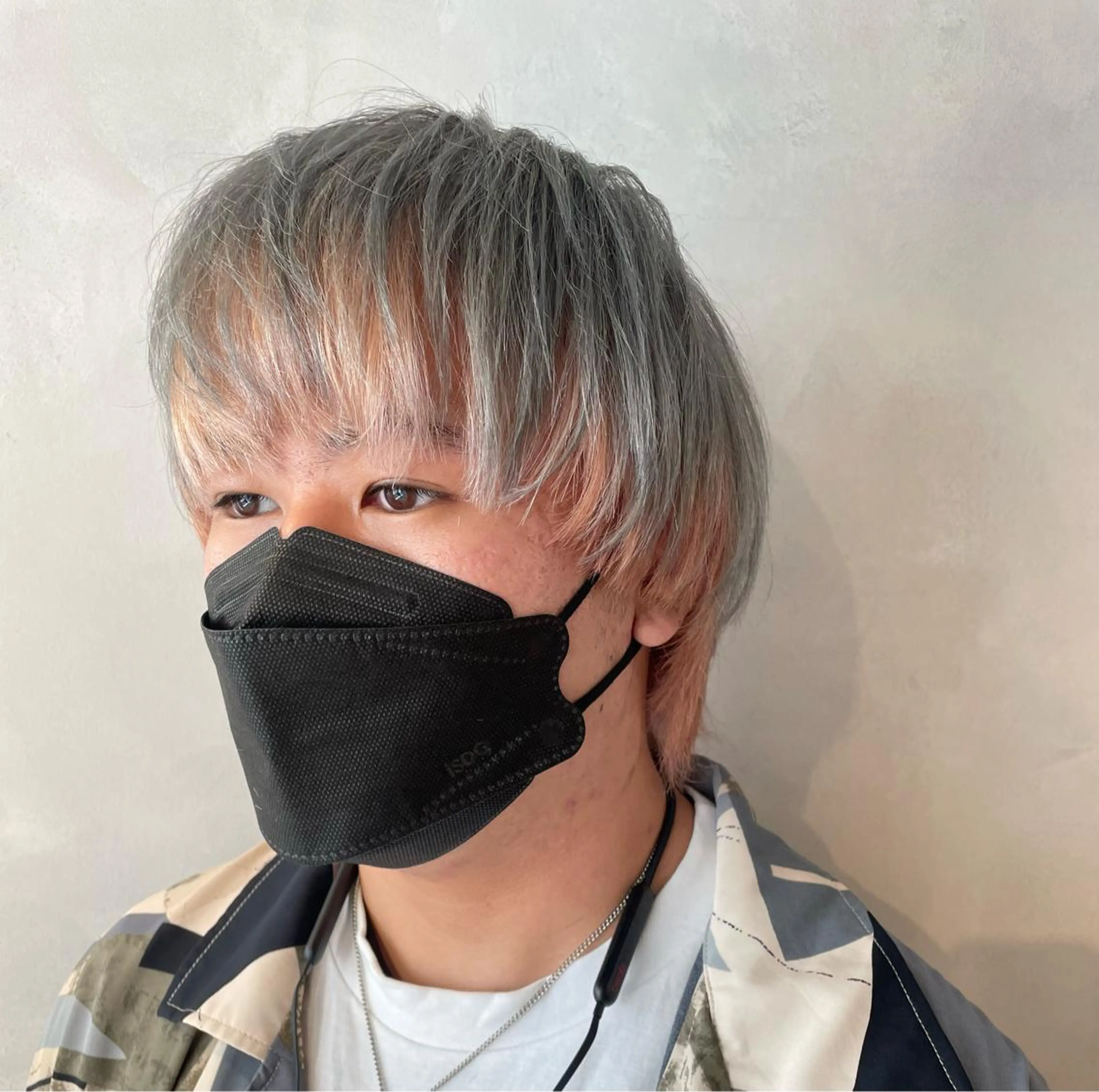 メンズ カット ヘアカラー トリートメント 渋谷レイヤーカット/ 暖色艶カラー🩵高橋のヘアスタイル