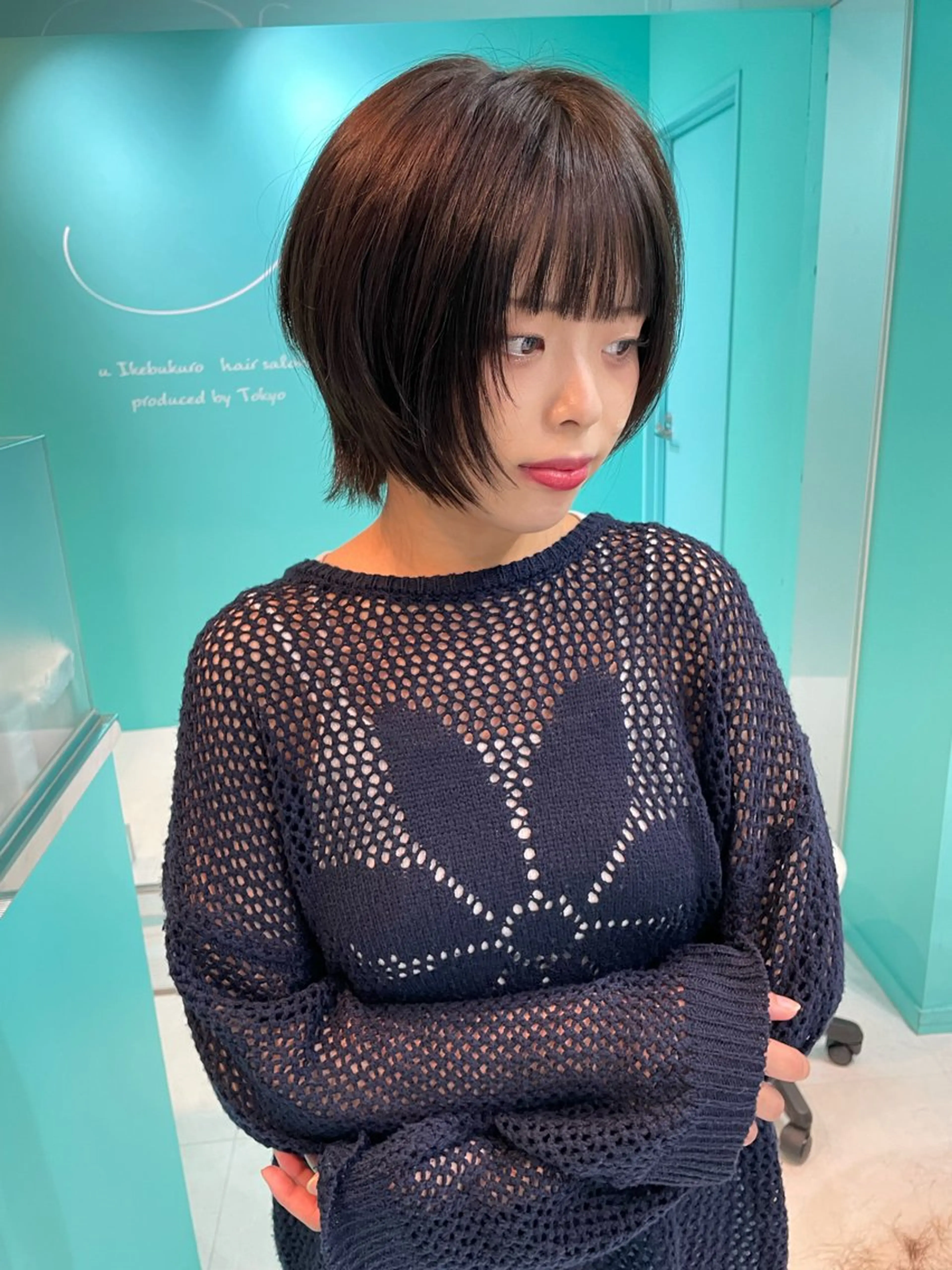 ショート カラー ブリーチ ダブルカラー ショートヘア ウルフカット カット 🫧ショート/ボブ 池袋西口・泡渕✂️のヘアスタイル