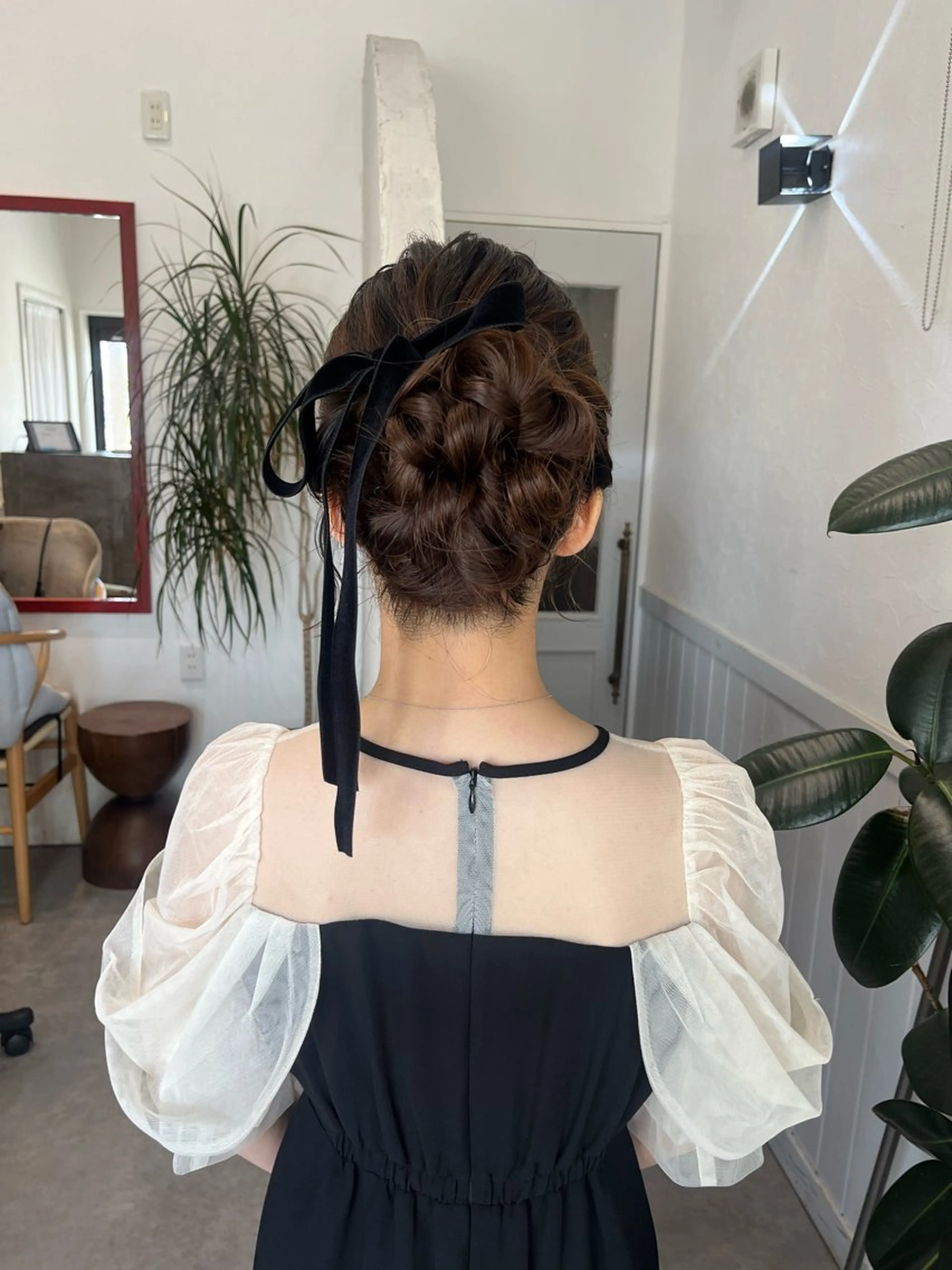 ヘアアレンジ ヘアセット 金沢市/美容師/ 岡島由希美のマツエク・マツパデザイン