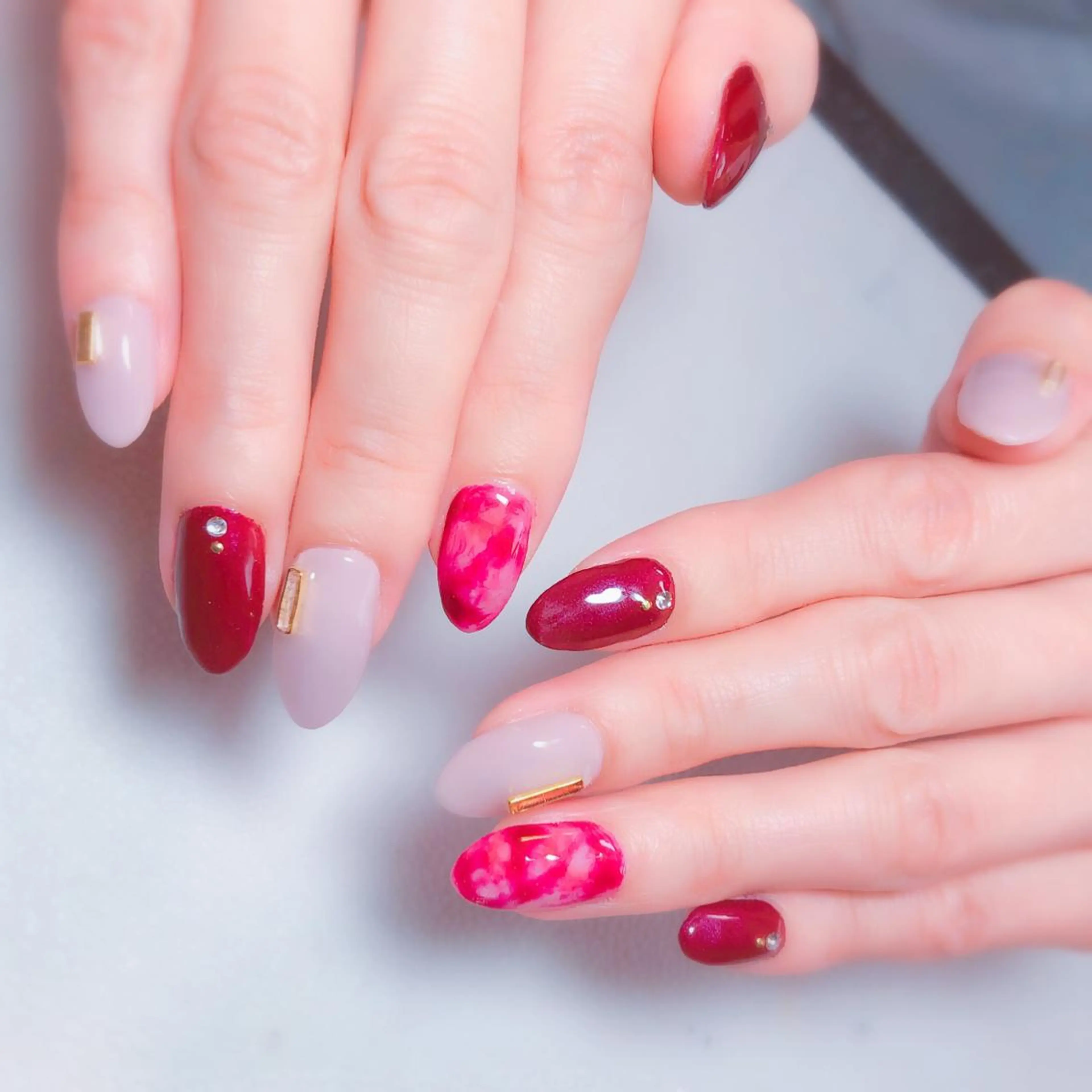 ネイル Aim* 深爪・自爪育成専門店のネイルデザイン