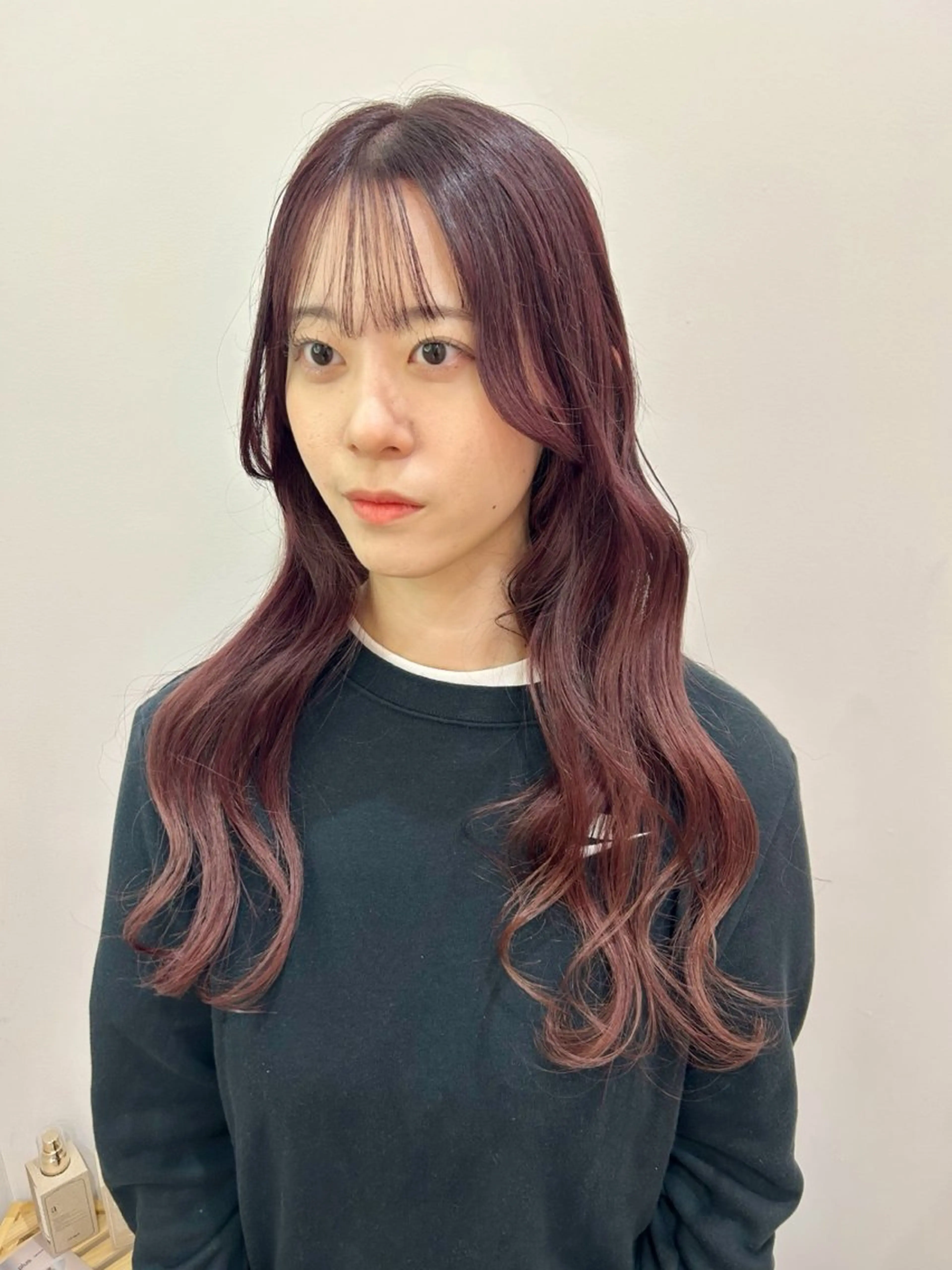 韓国風🌛【 似合わせお顔周りカット 】の写真