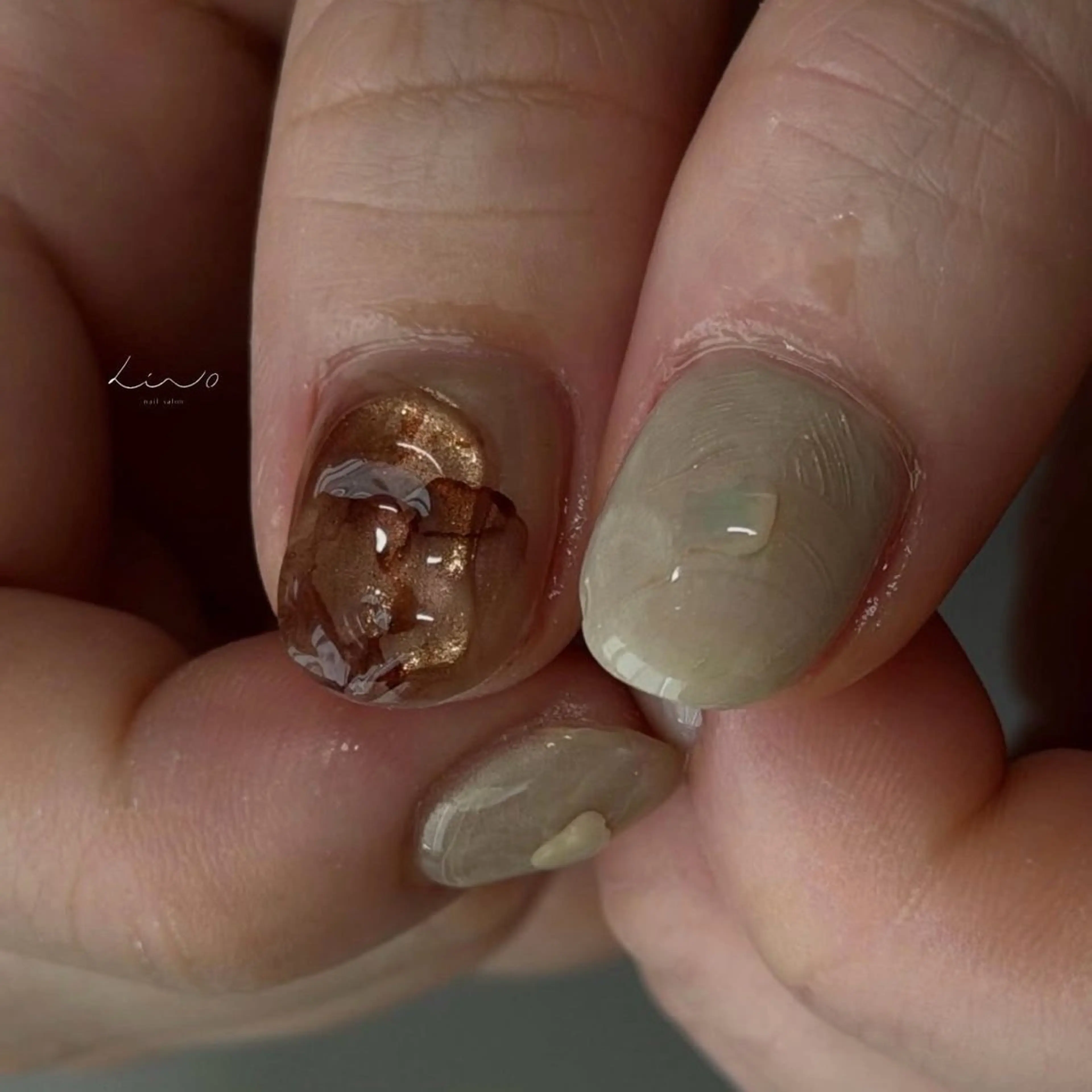 ネイル ハンドネイル lino 大阪本町店のネイルデザイン