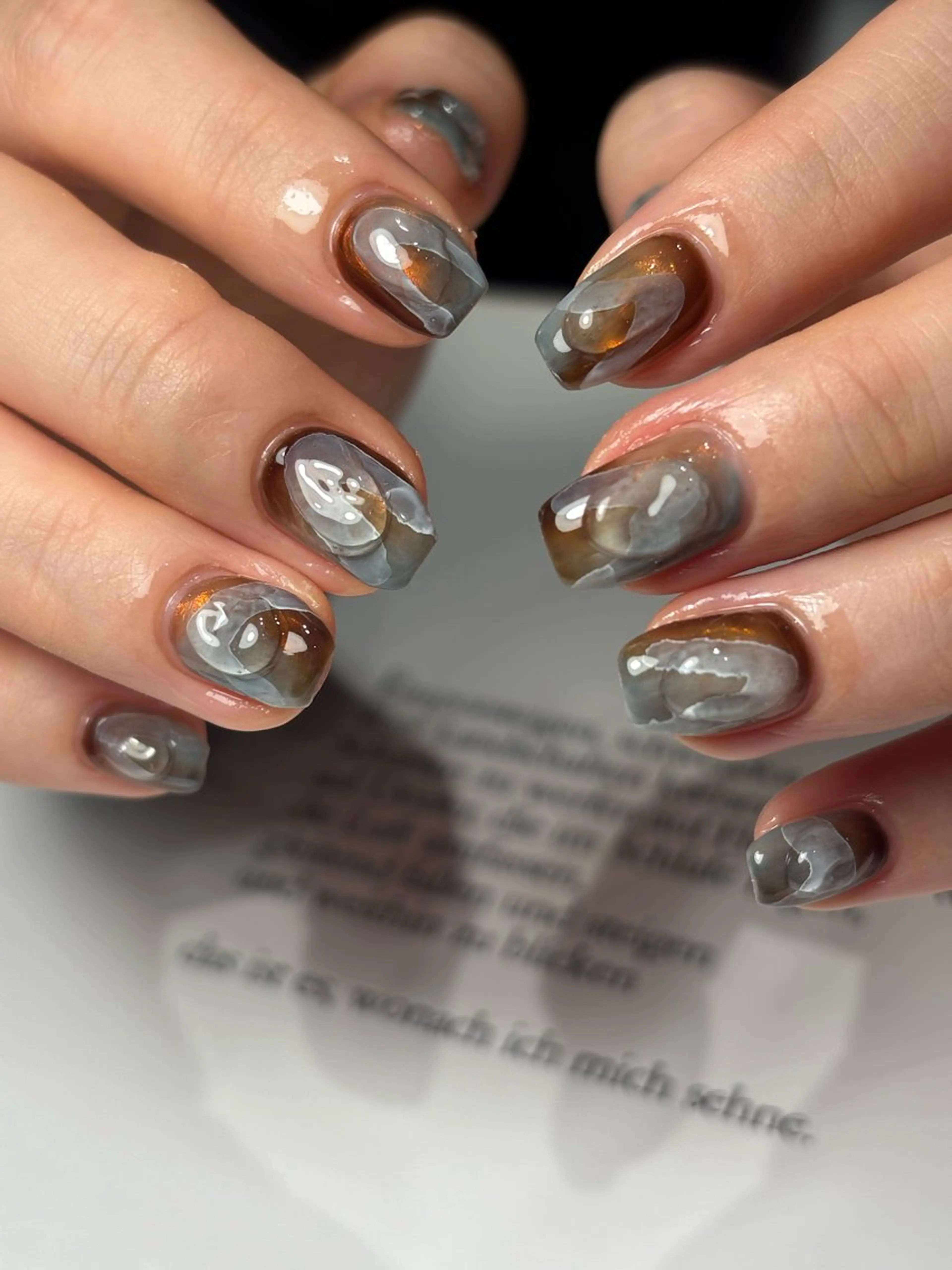 ネイル ハンドネイル MAQUM所属・K. Yukoのネイルデザイン