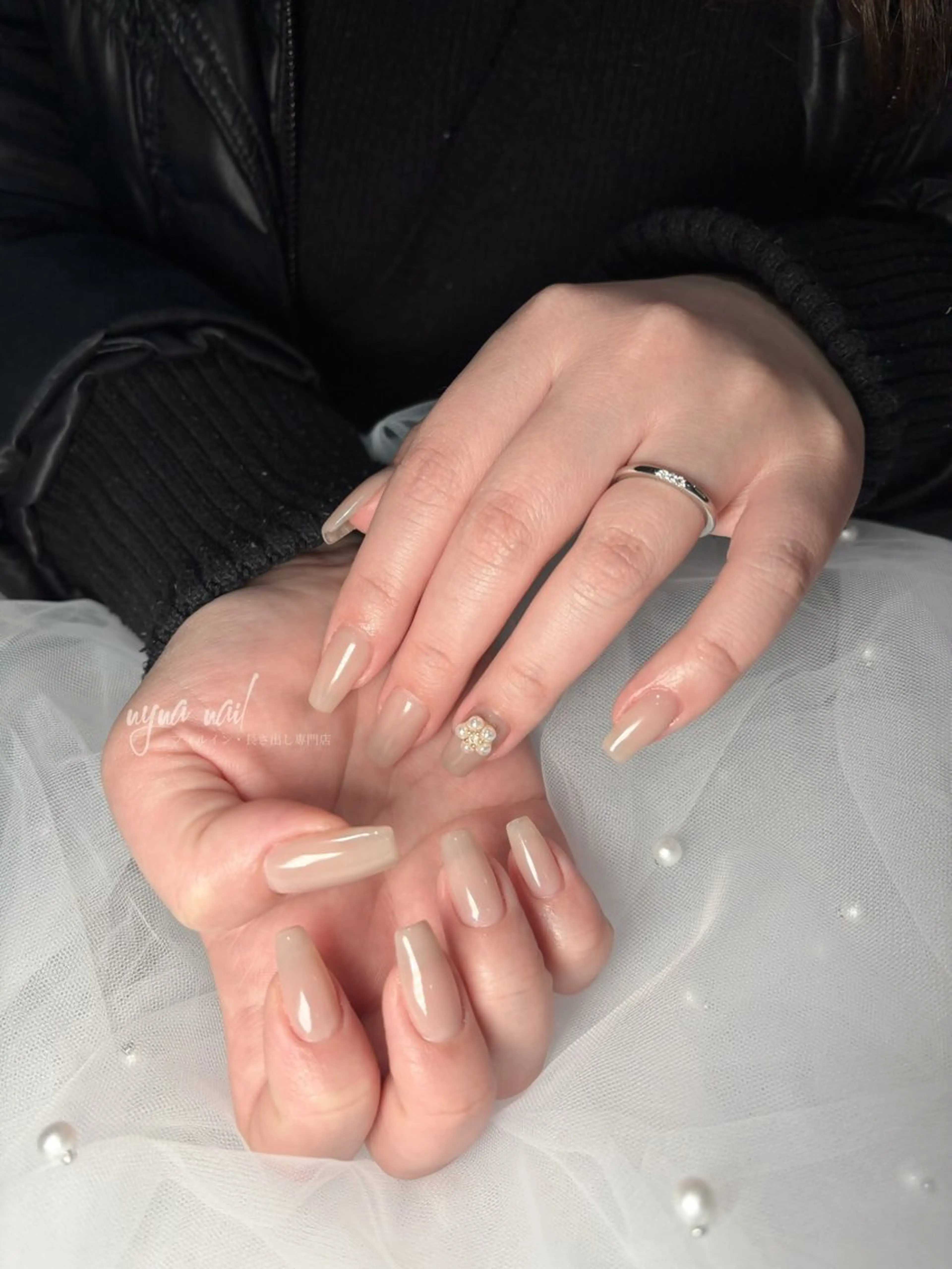 ネイル ハンドネイル 長さ出し専門 nynaのネイルデザイン