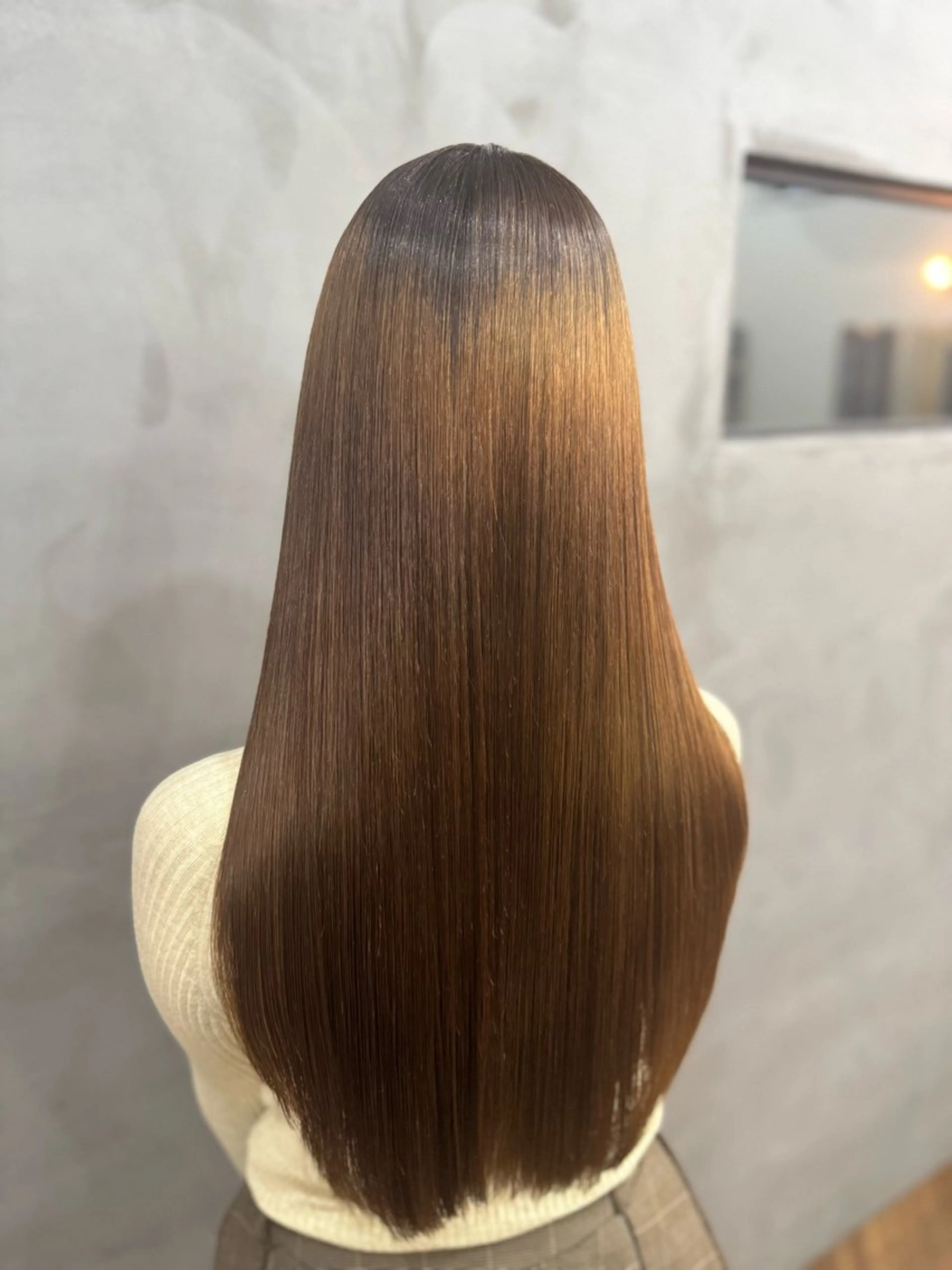 ロング カラー 髪質改善 ヘアカラー 縮毛矯正 トリートメント Hairsalon e.na所属・髪質改善/縮毛矯正/ 艶髪/こたろうのヘアスタイル