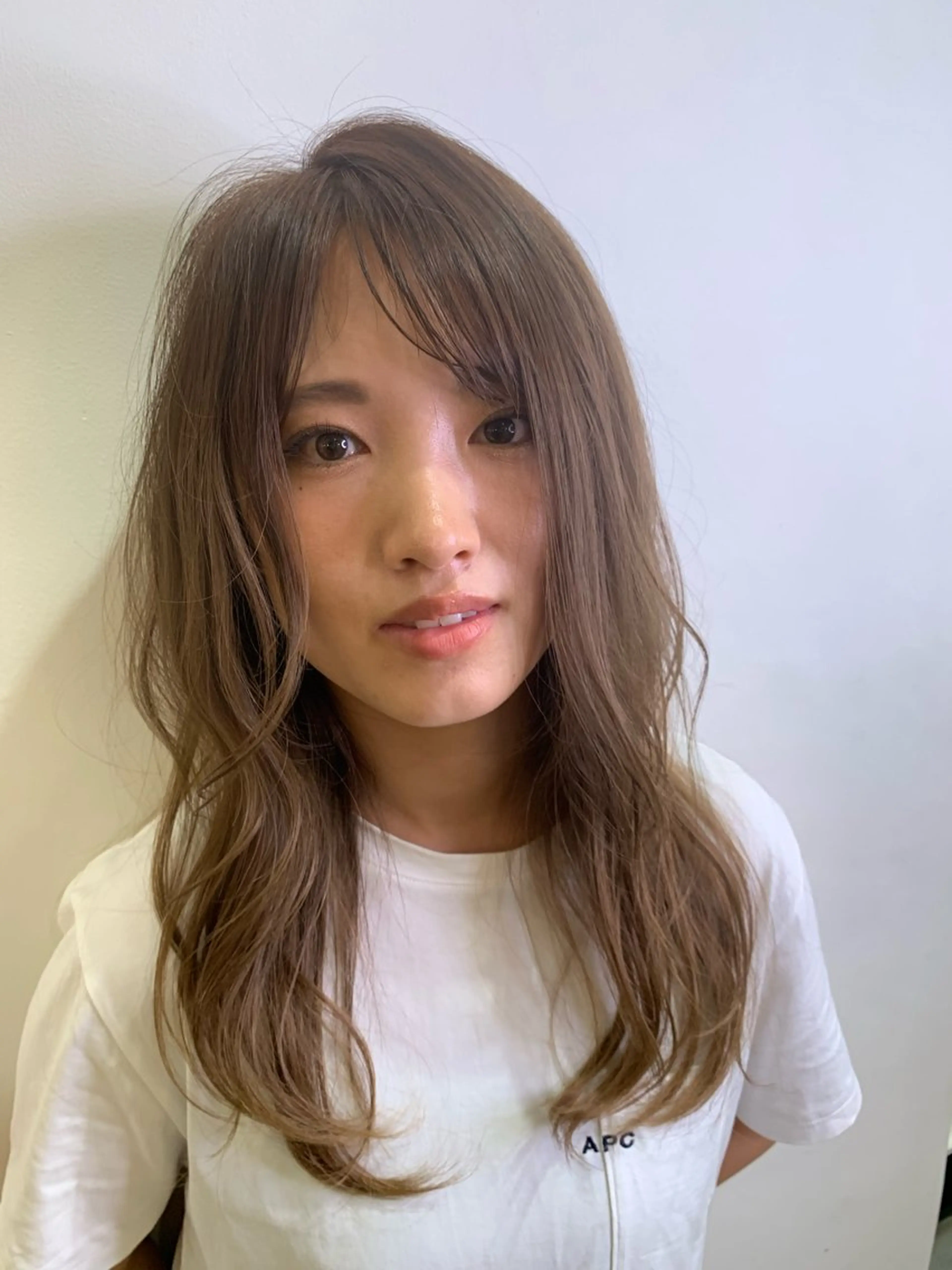 ロング カラー カット ヘアカラー イーストハムネオ高木 亮人🌿のヘアスタイル