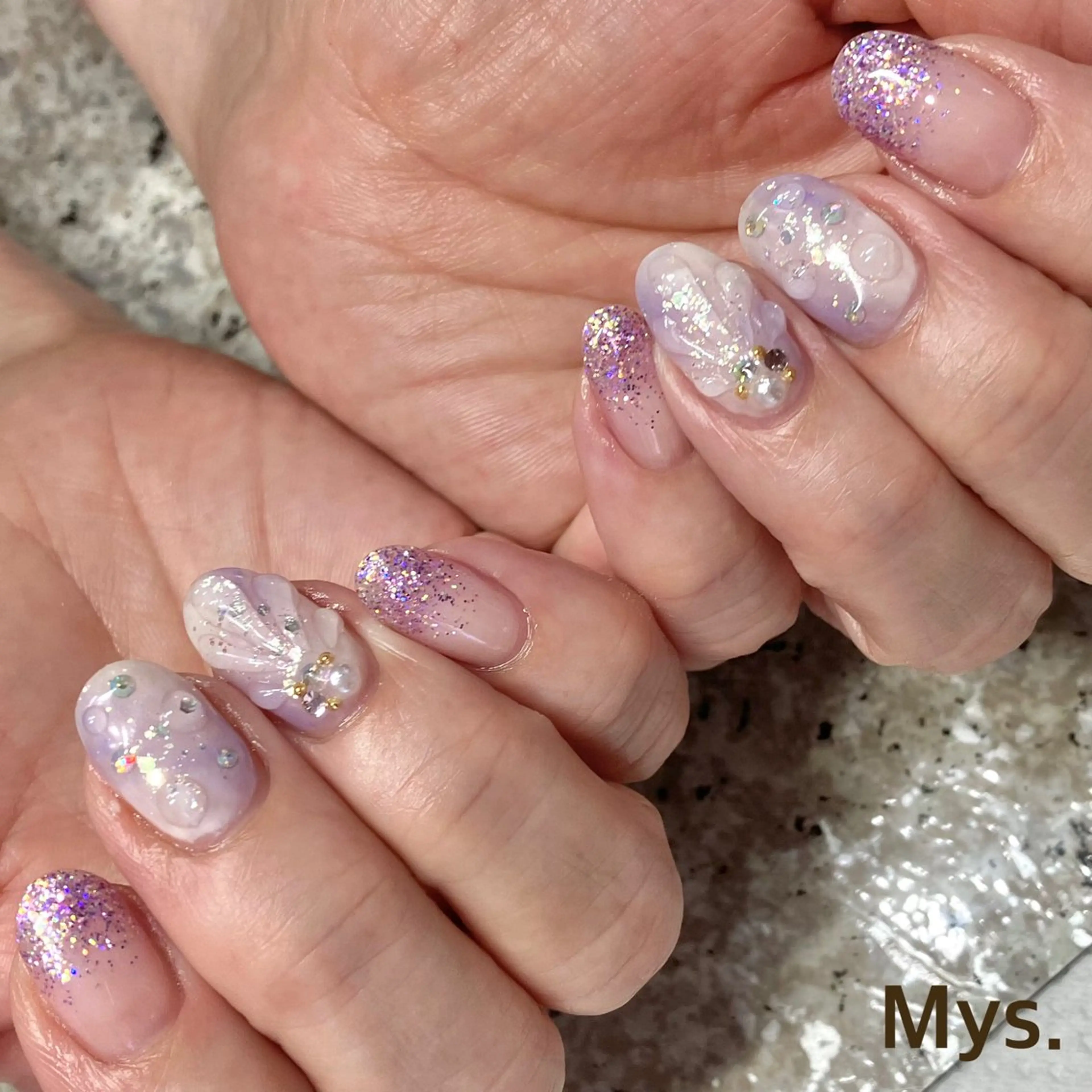 ネイル ハンドネイル Mys. 三上紗紀のネイルデザイン