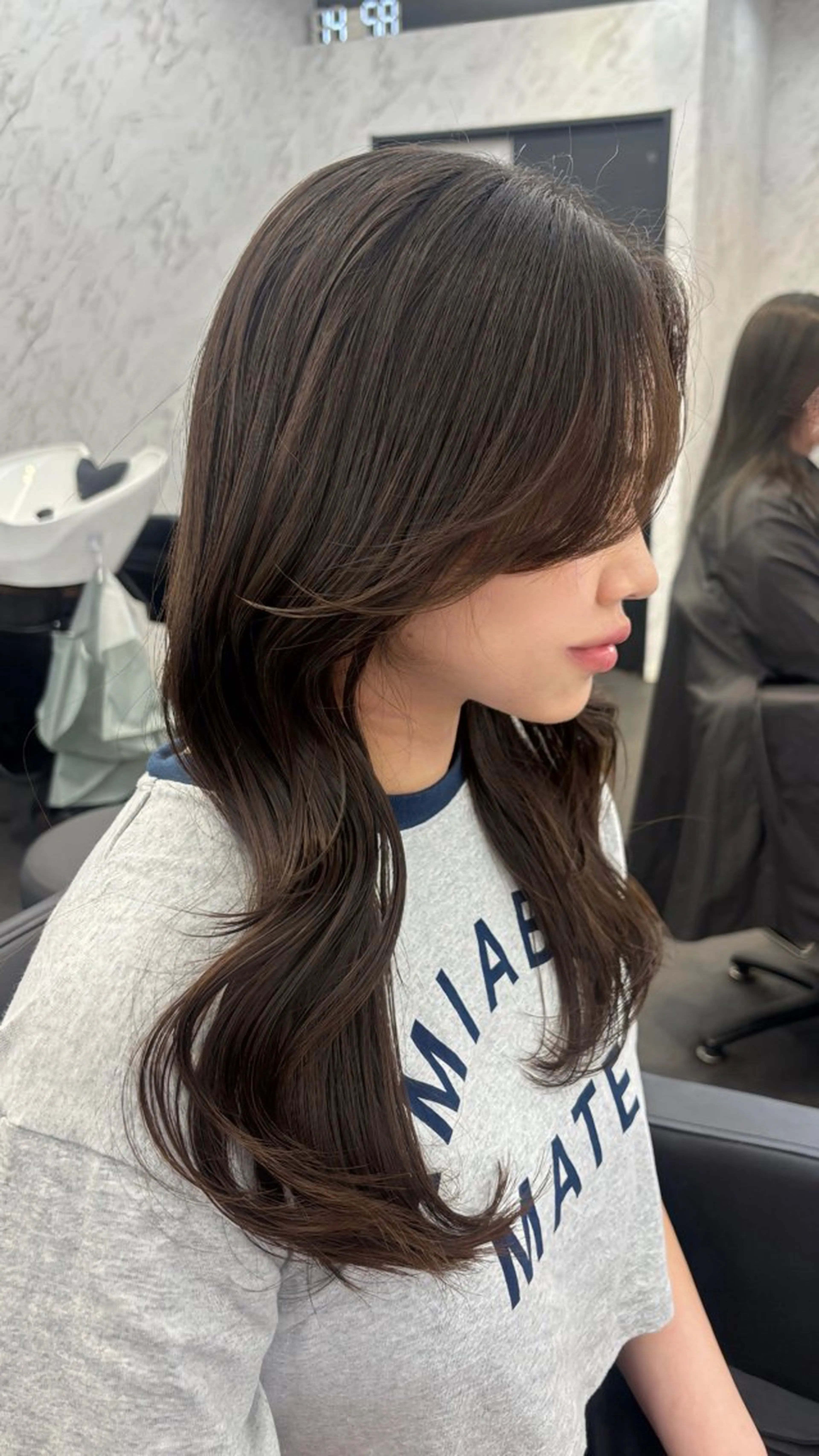 カット hair salon dot. mooda 韓国風サロン 町田店所属・韓国風ヘア🎀🩶 /♡𝓝𝓸𝓪♡のヘアスタイル