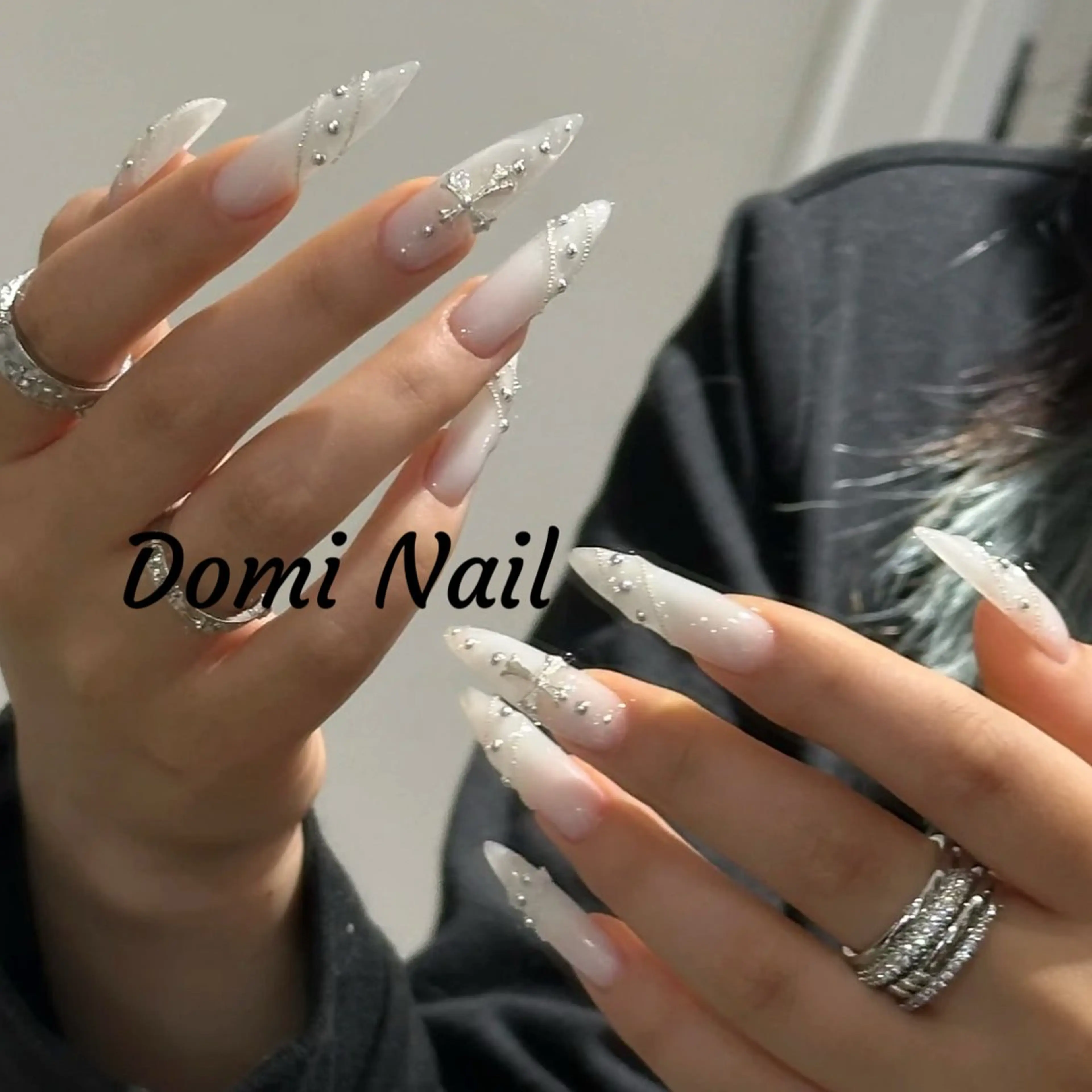 ネイル 持ち込み ネイルチップ ハンドネイル Domi Nail Salonのネイルデザイン