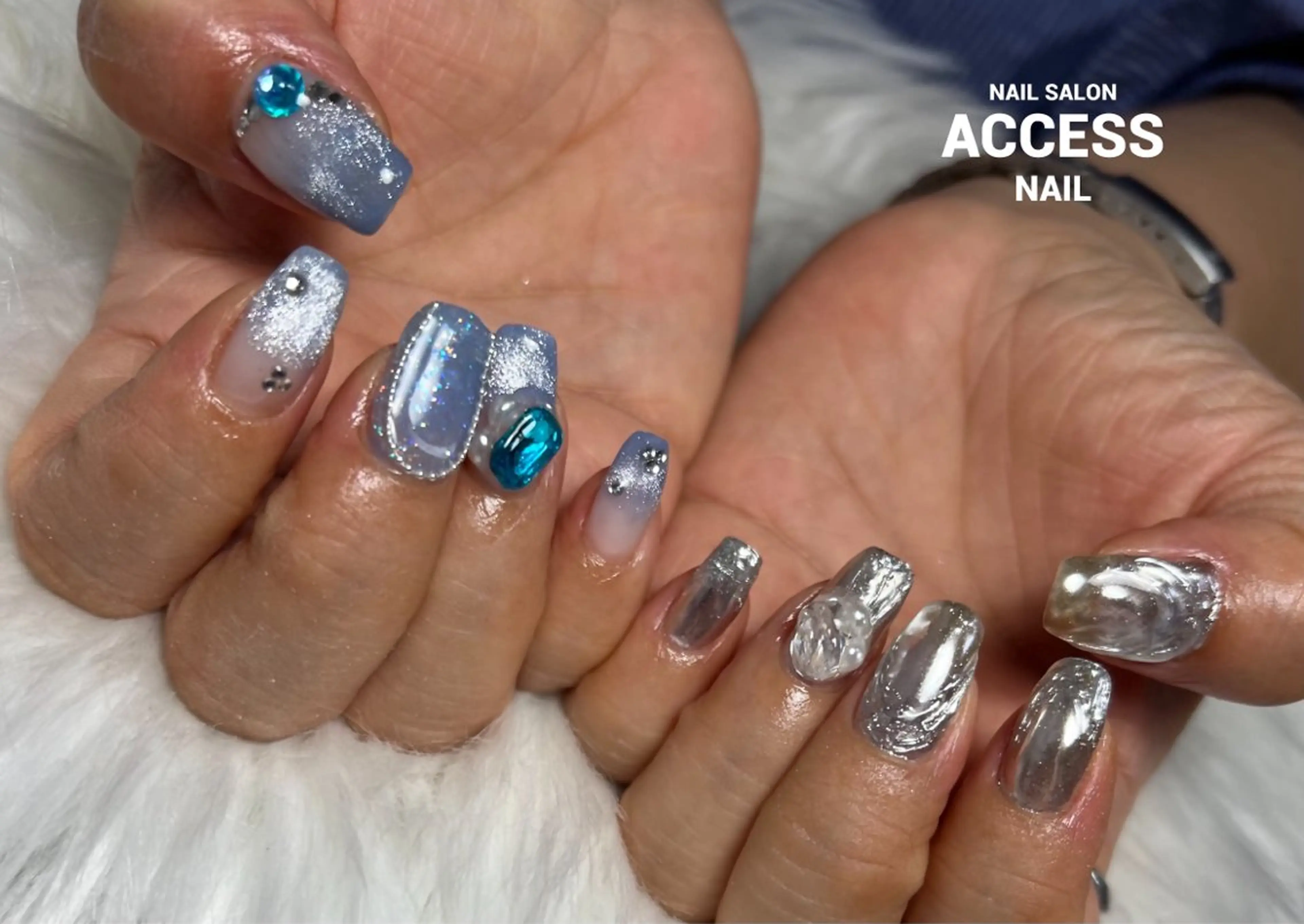 ネイル access nailのネイルデザイン