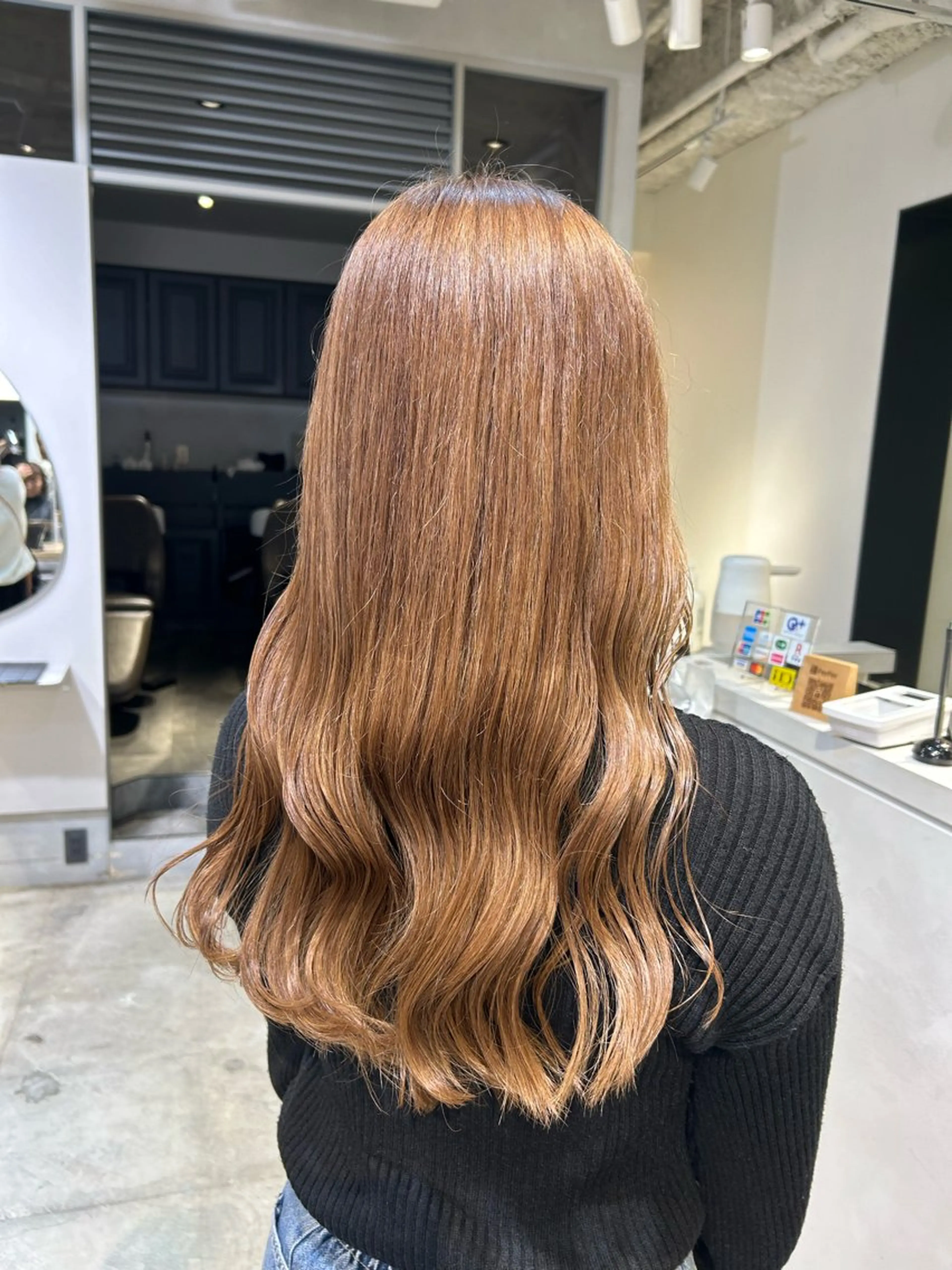 カラー ブリーチ FILMS 田町芝浦所属・骨格診断カット ひより FILMSのヘアスタイル