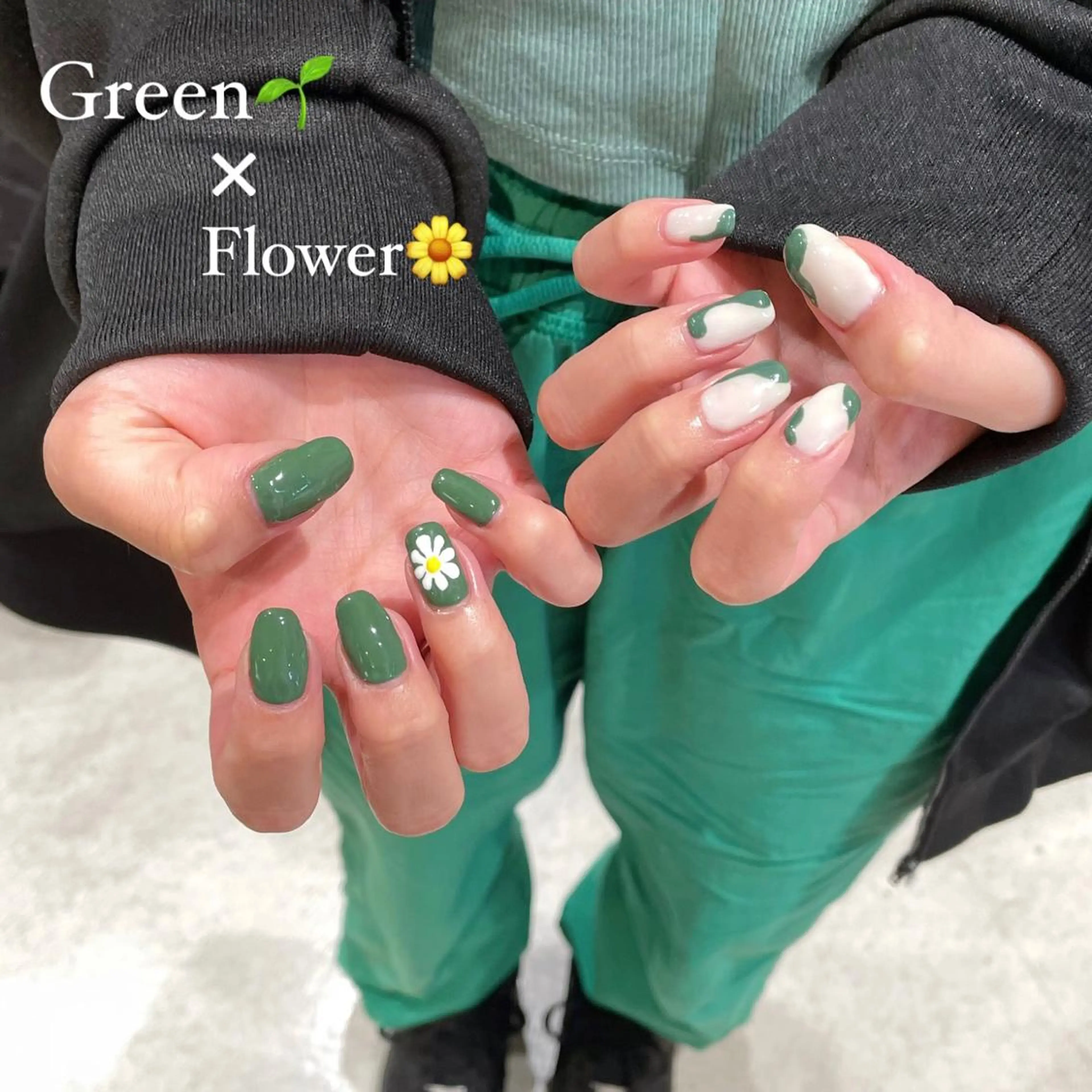 ネイル ハンドネイル 淡色ネイル 🎀moeのネイルデザイン