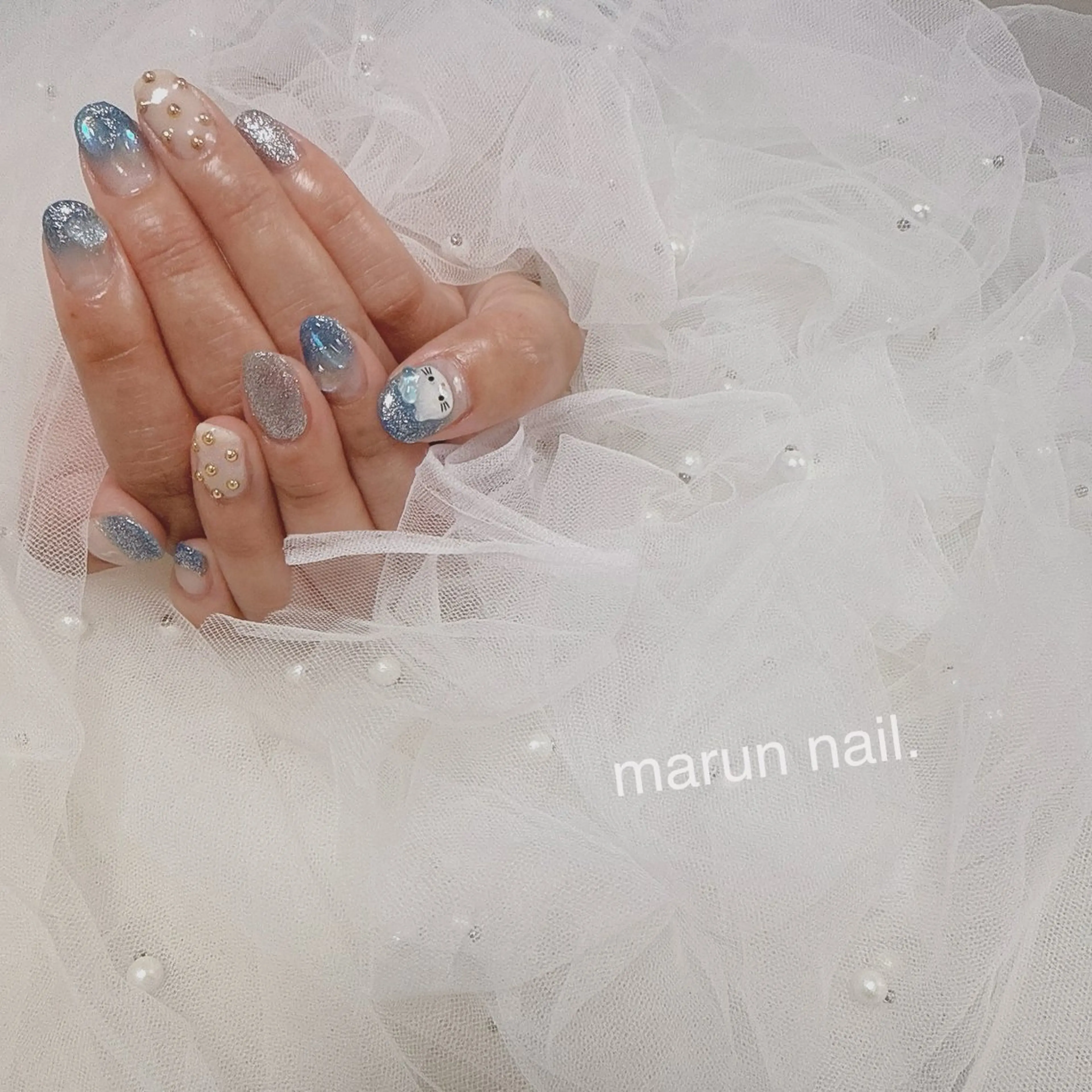 ネイル 持ち込み ハンドネイル marun._ megumi.のネイルデザイン