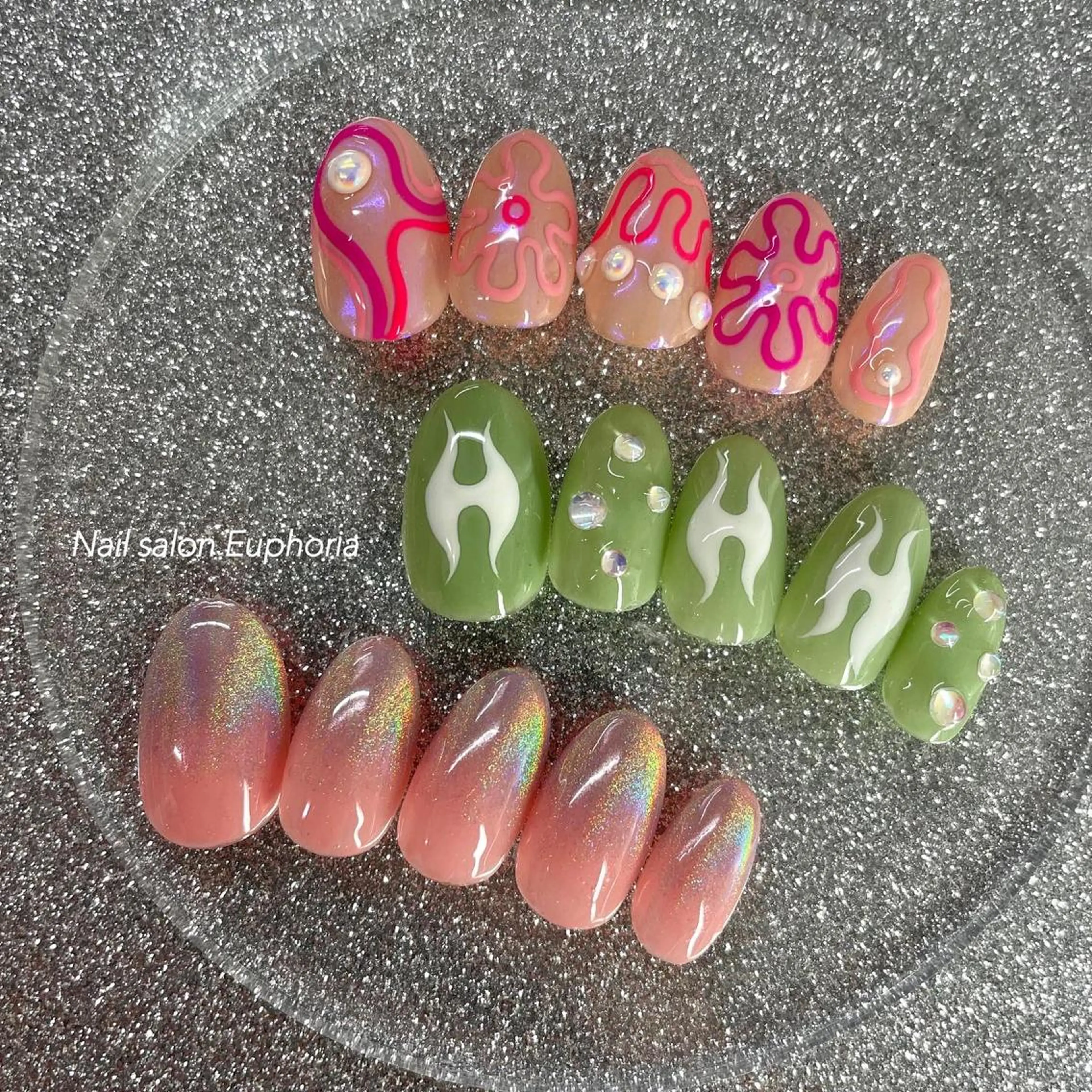 ネイル Nail salon Euphoriaのネイルデザイン