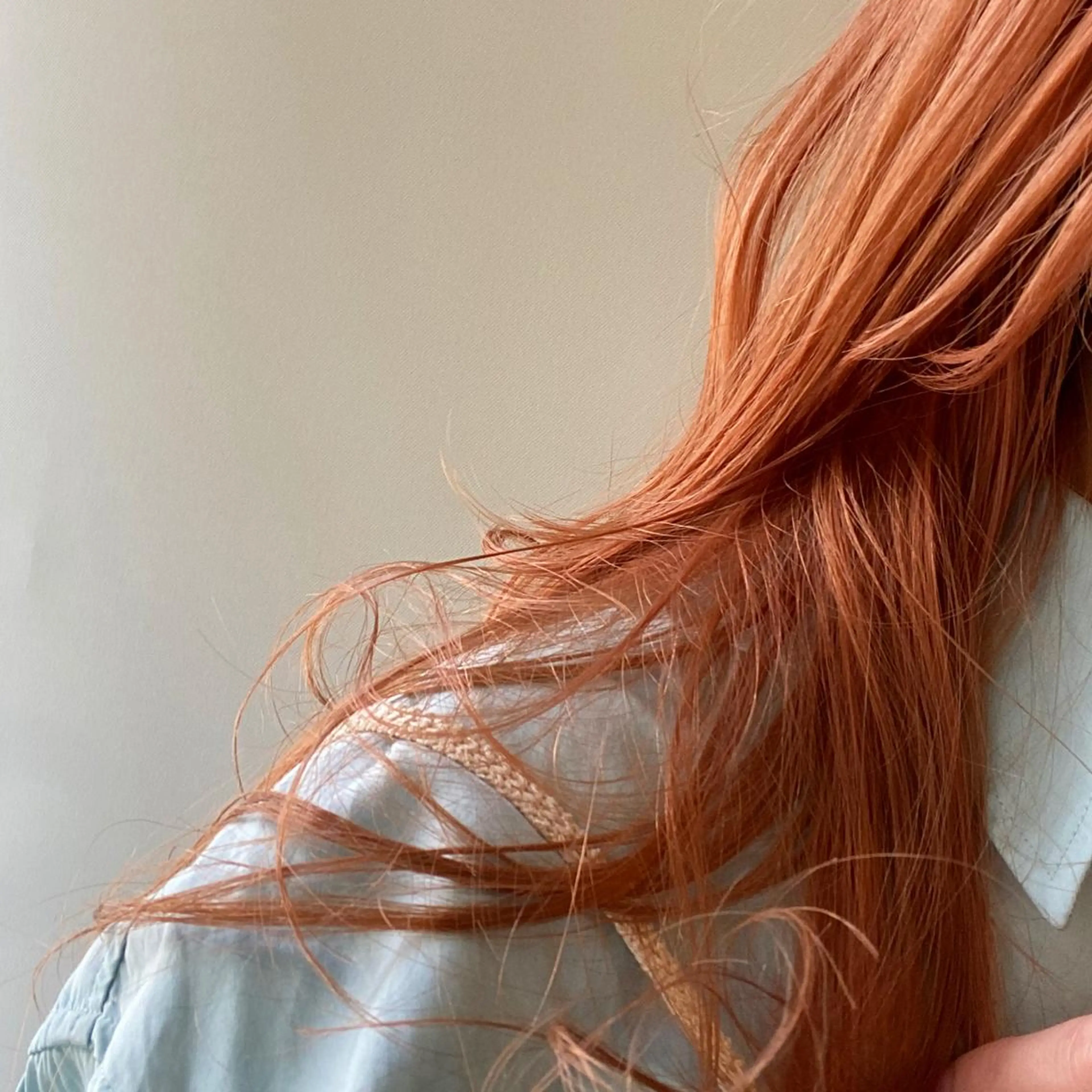 ロング カラー ヘアアレンジ ベージュカラー オレンジ オレンジベージュ 撮影モデル募集 🦋soemikaのヘアスタイル
