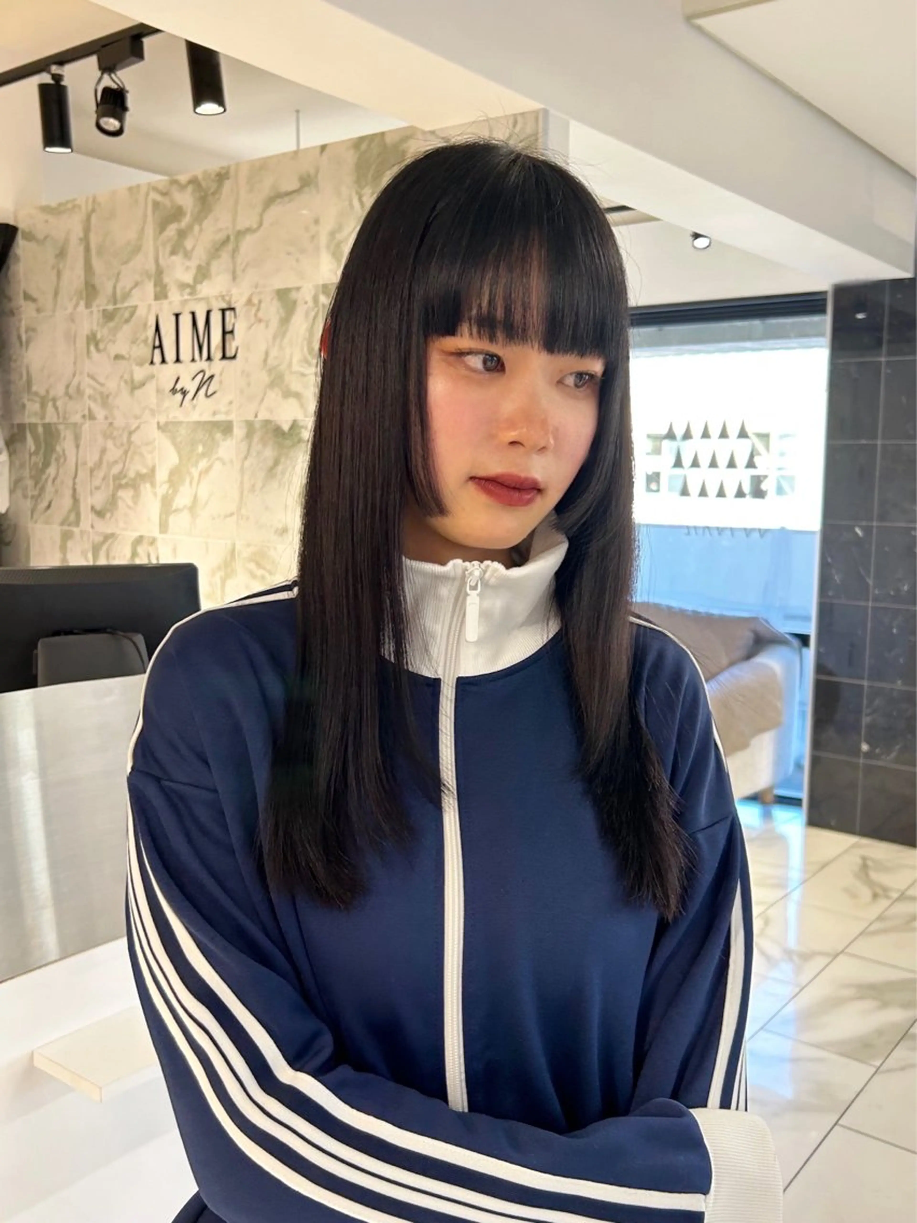 ロング 髪質改善 ロング トリートメント レビジュヘア 京都/桂のヘアスタイル