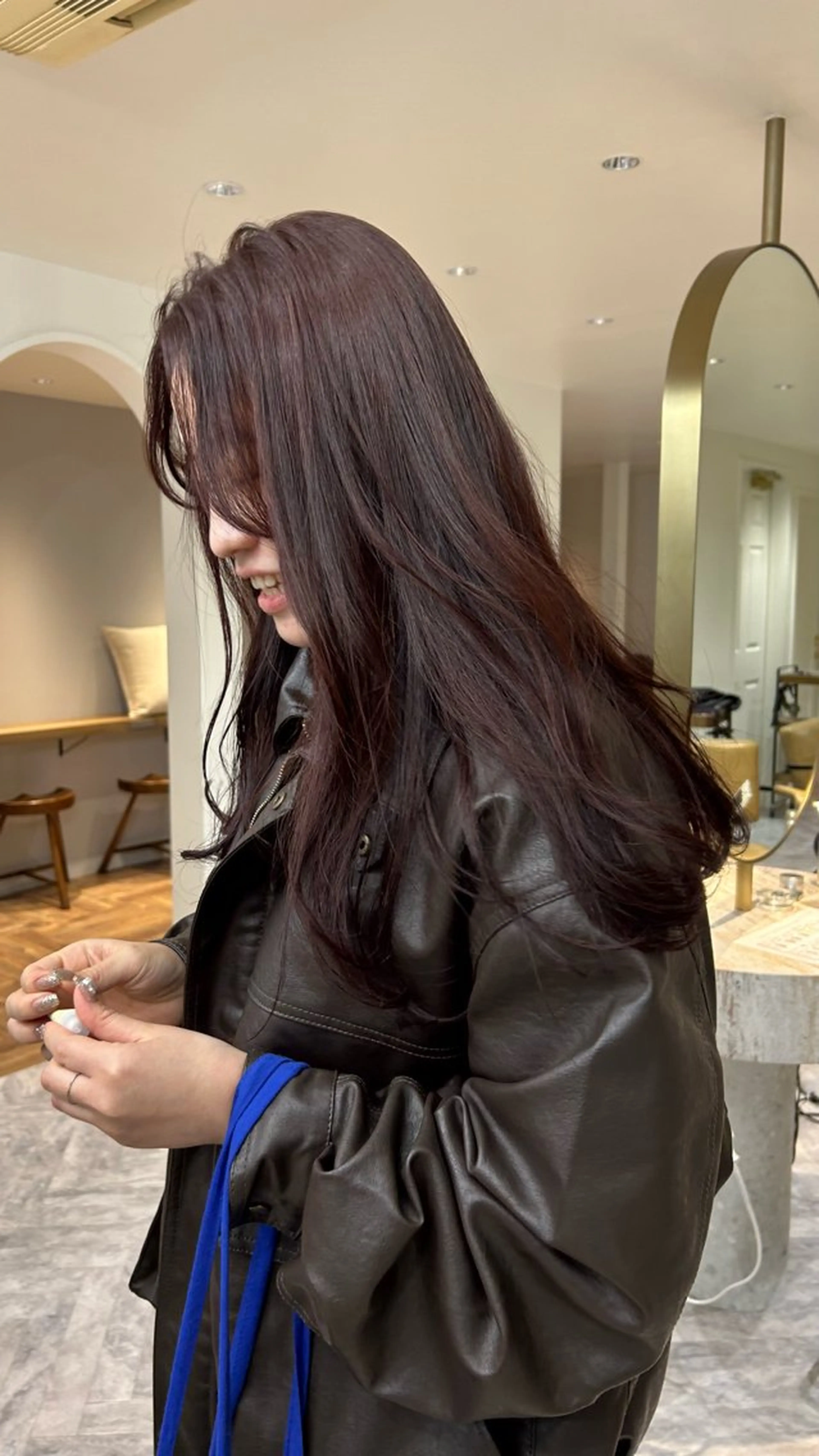 ロング カラー カット ヘアカラー じゅわっと暖色カラー 🍊Moemiのヘアスタイル