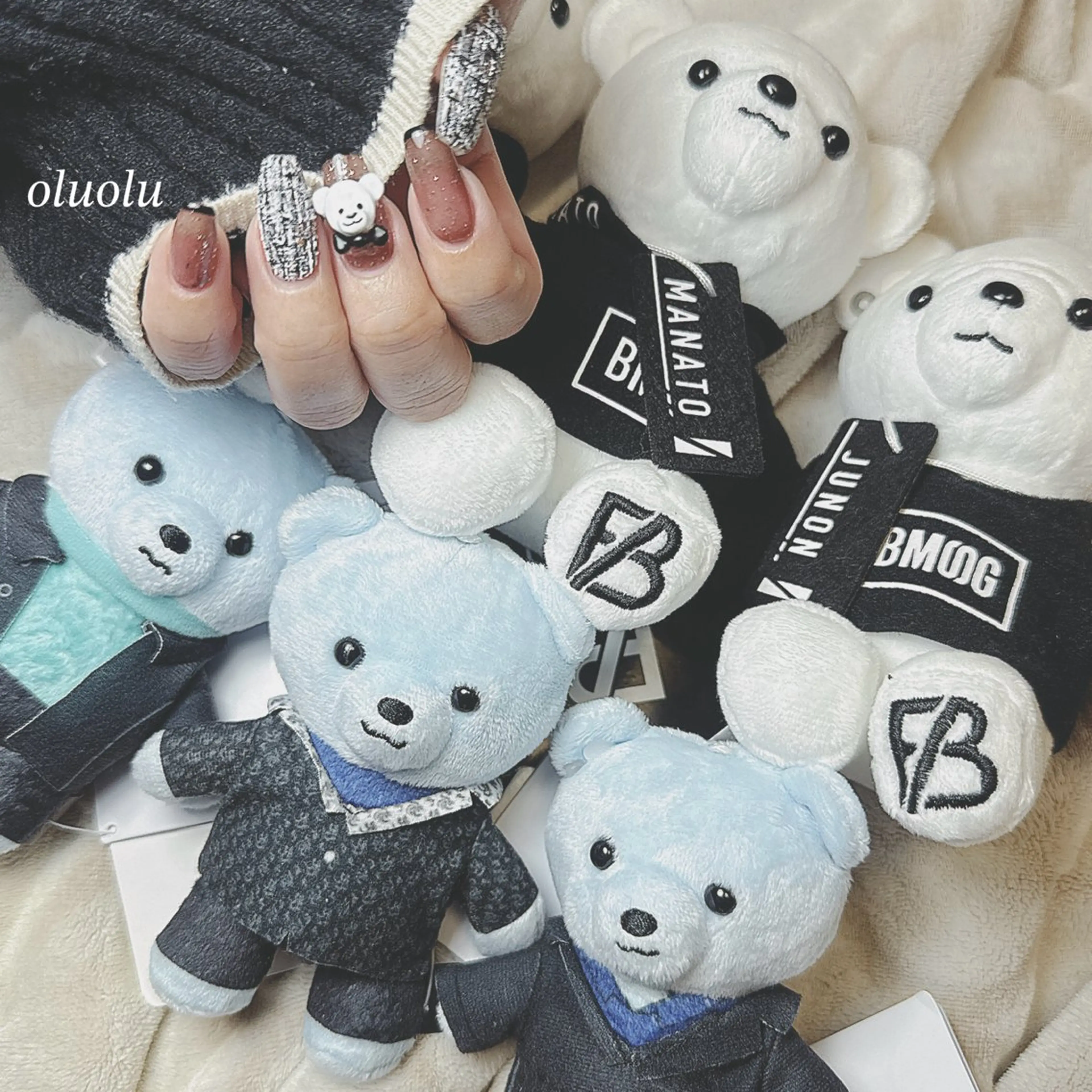 ネイル アートネイル ラメ(グリッター) ツイードネイル ハンドネイル 大村 紬華のネイルデザイン