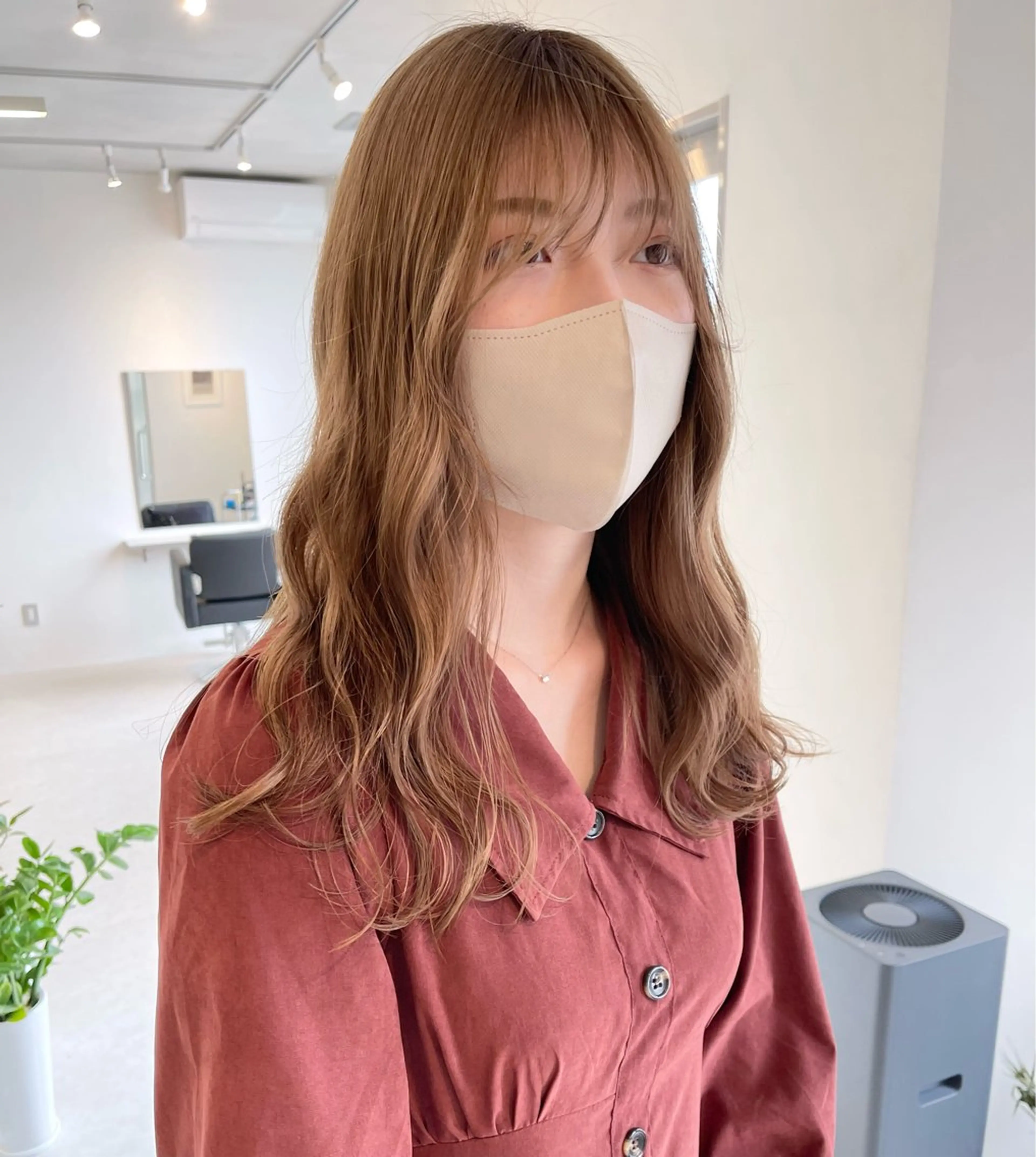 ロング カラー 韓国レイヤー髪質改善 💫Tomoya💫のヘアスタイル