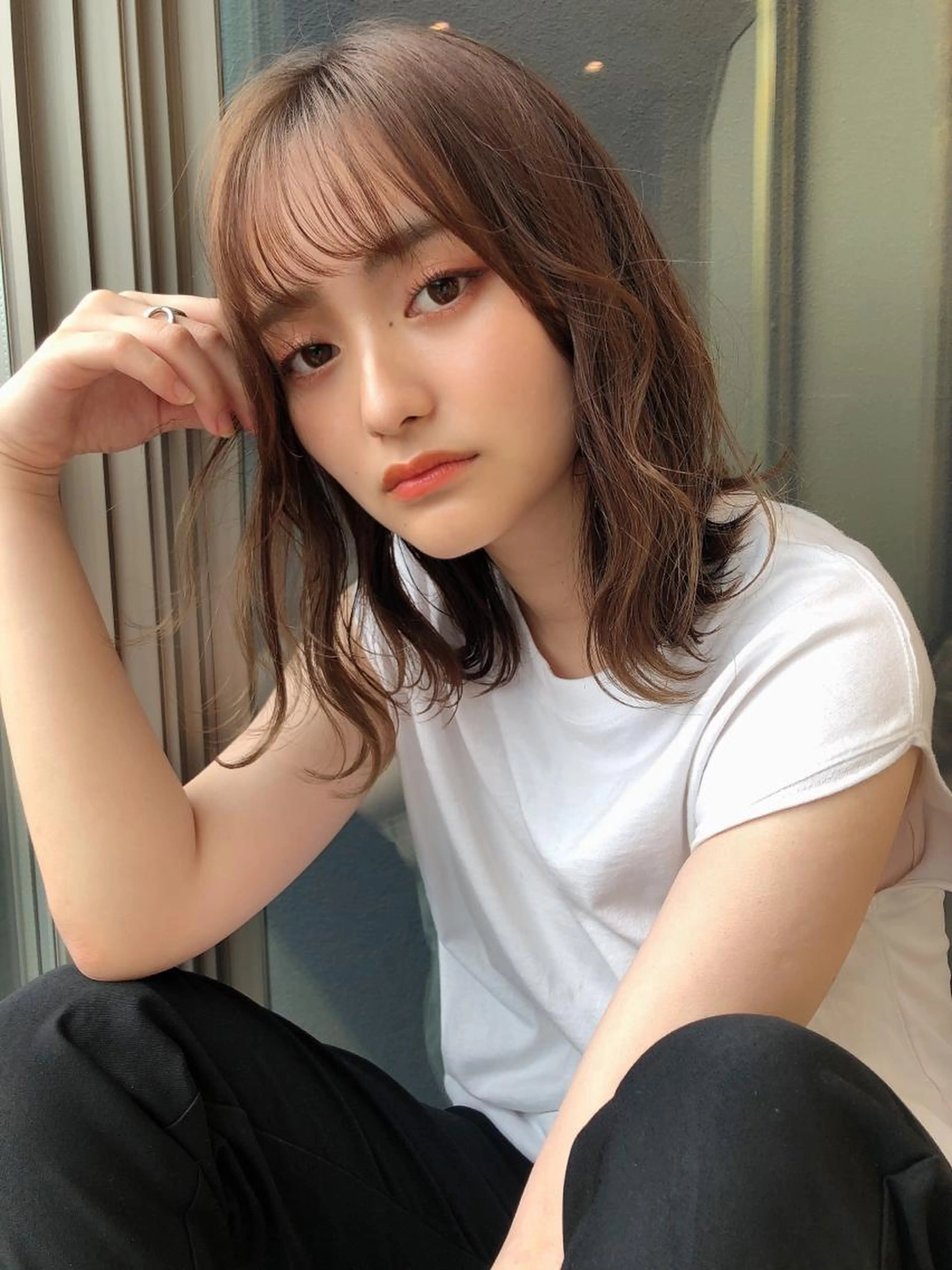 【新規限定】小顔補正カット &   パーマ &オッジィオットトリートメントの写真