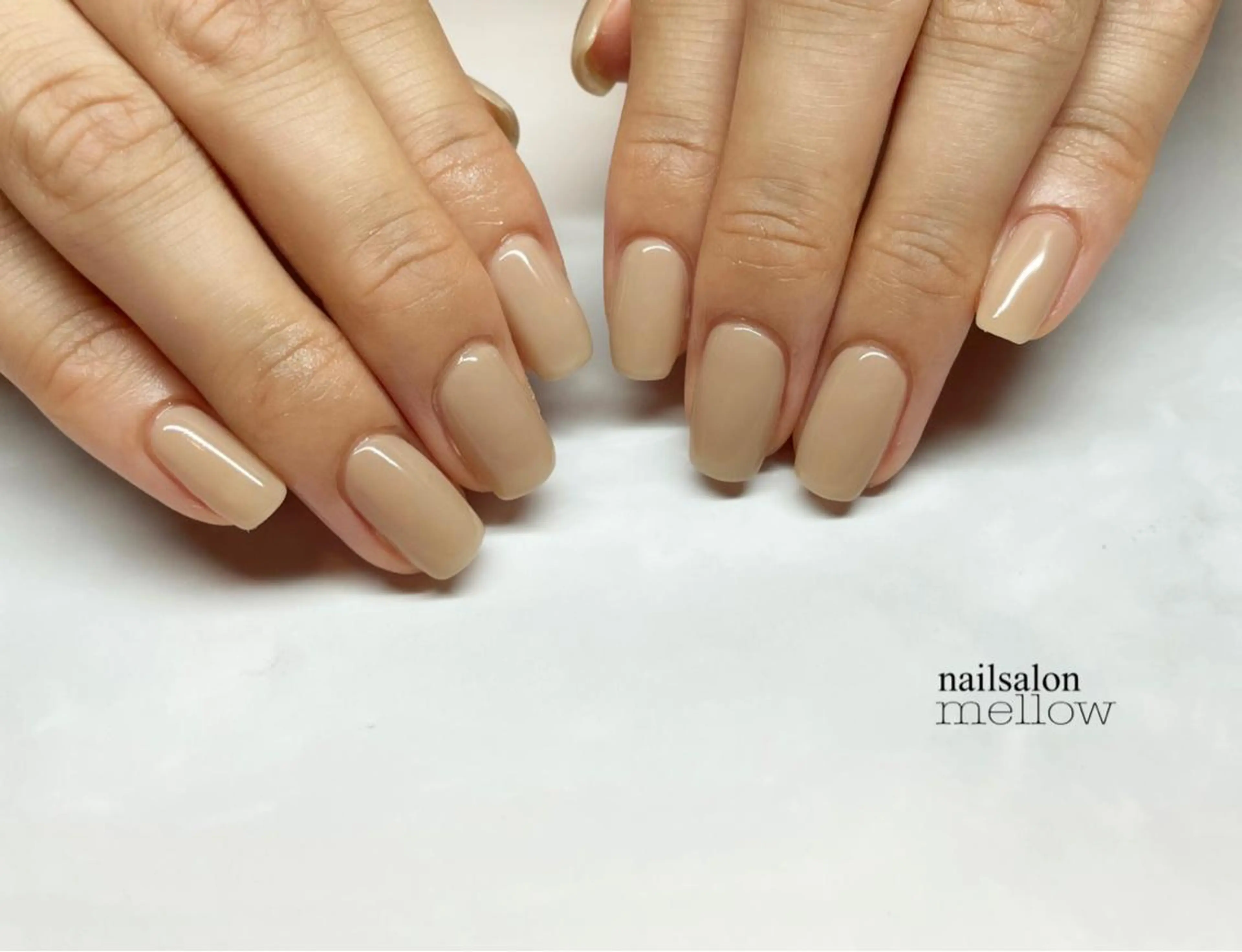 ネイル ワンカラーネイル 大山 浩美のネイルデザイン