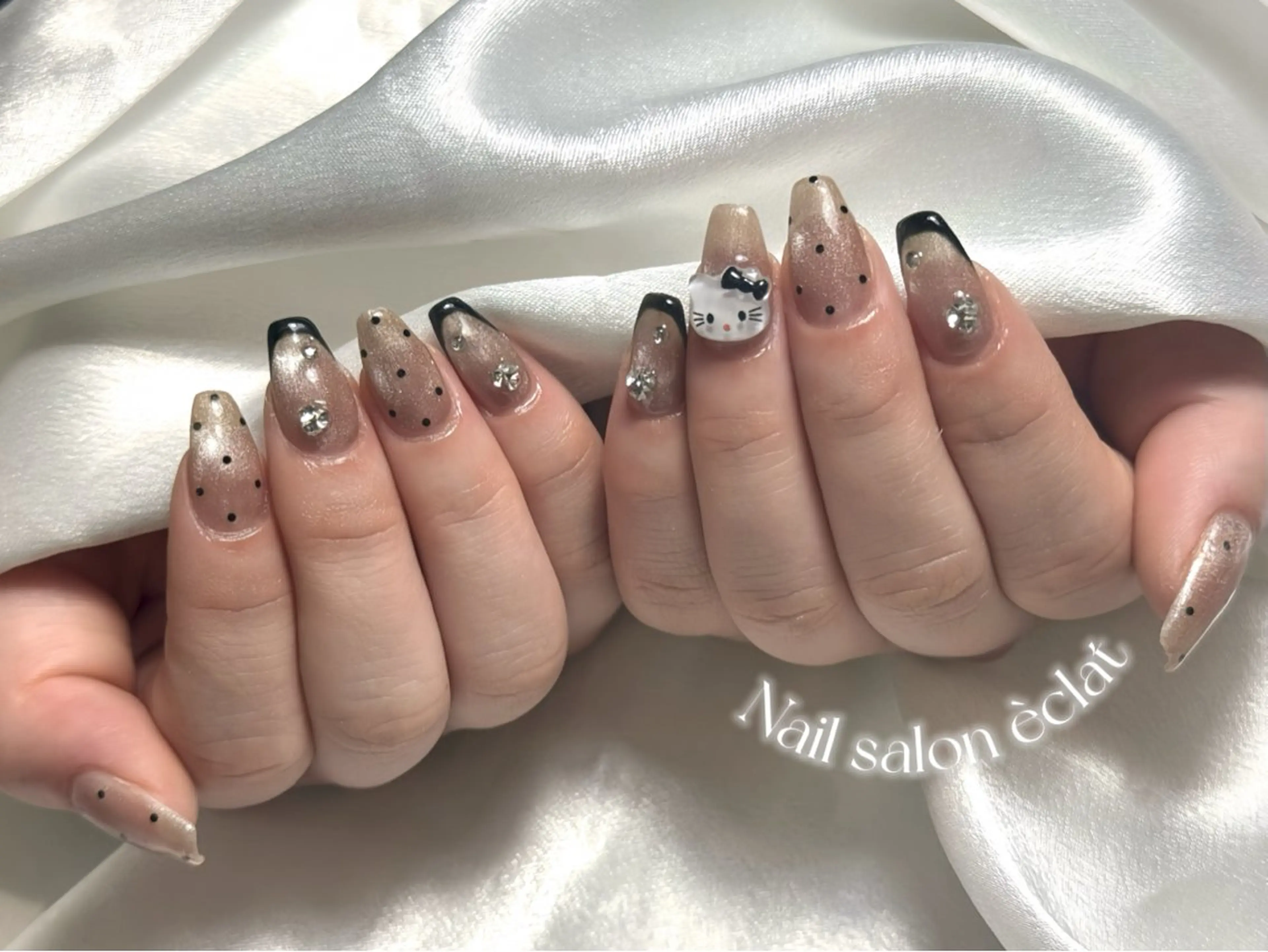 ネイル ドット ハンドネイル éclat ⸝꙳.⋆ 栄｜矢場町のネイルデザイン