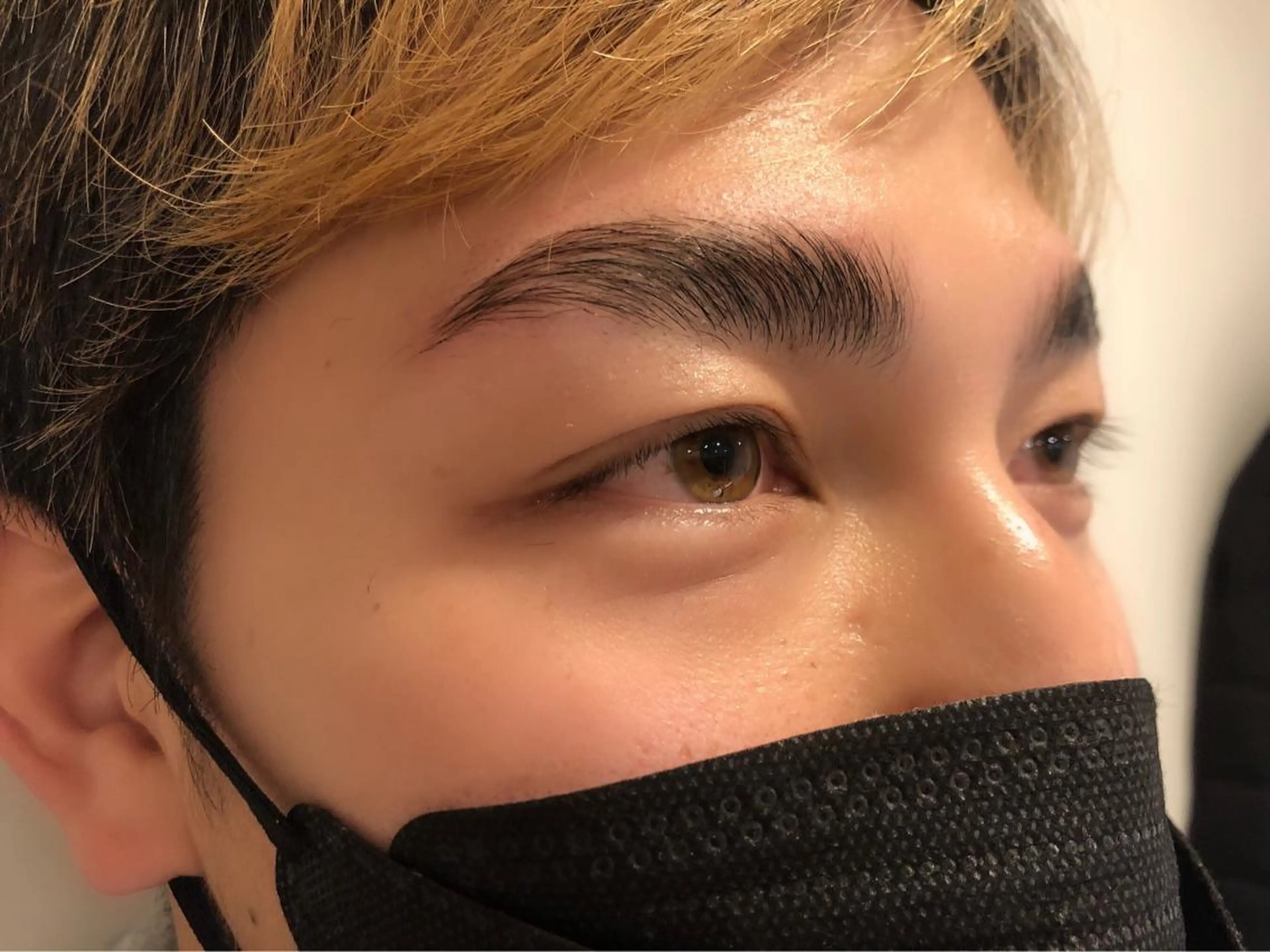 メンズ アイブロウ メンズパーマ 眉毛ワックス脱毛 Hair&Make Nahoのマツエク・マツパデザイン