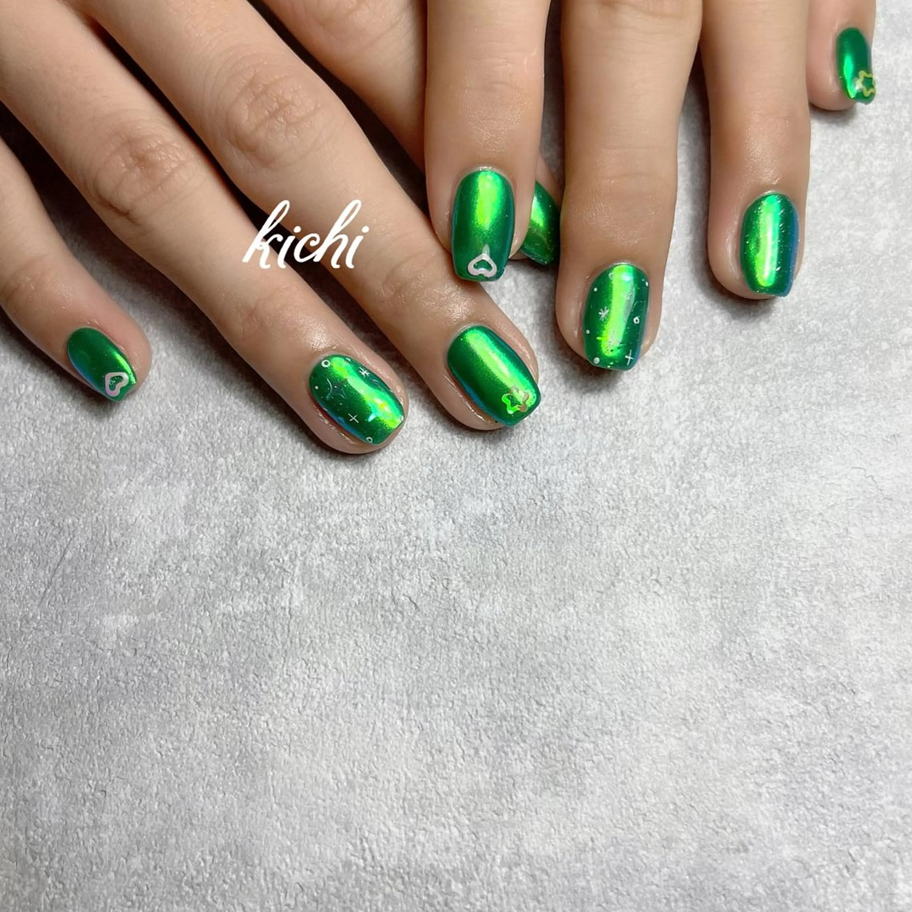 ネイル ハンドネイル フットネイル kichi･: *のネイルデザイン