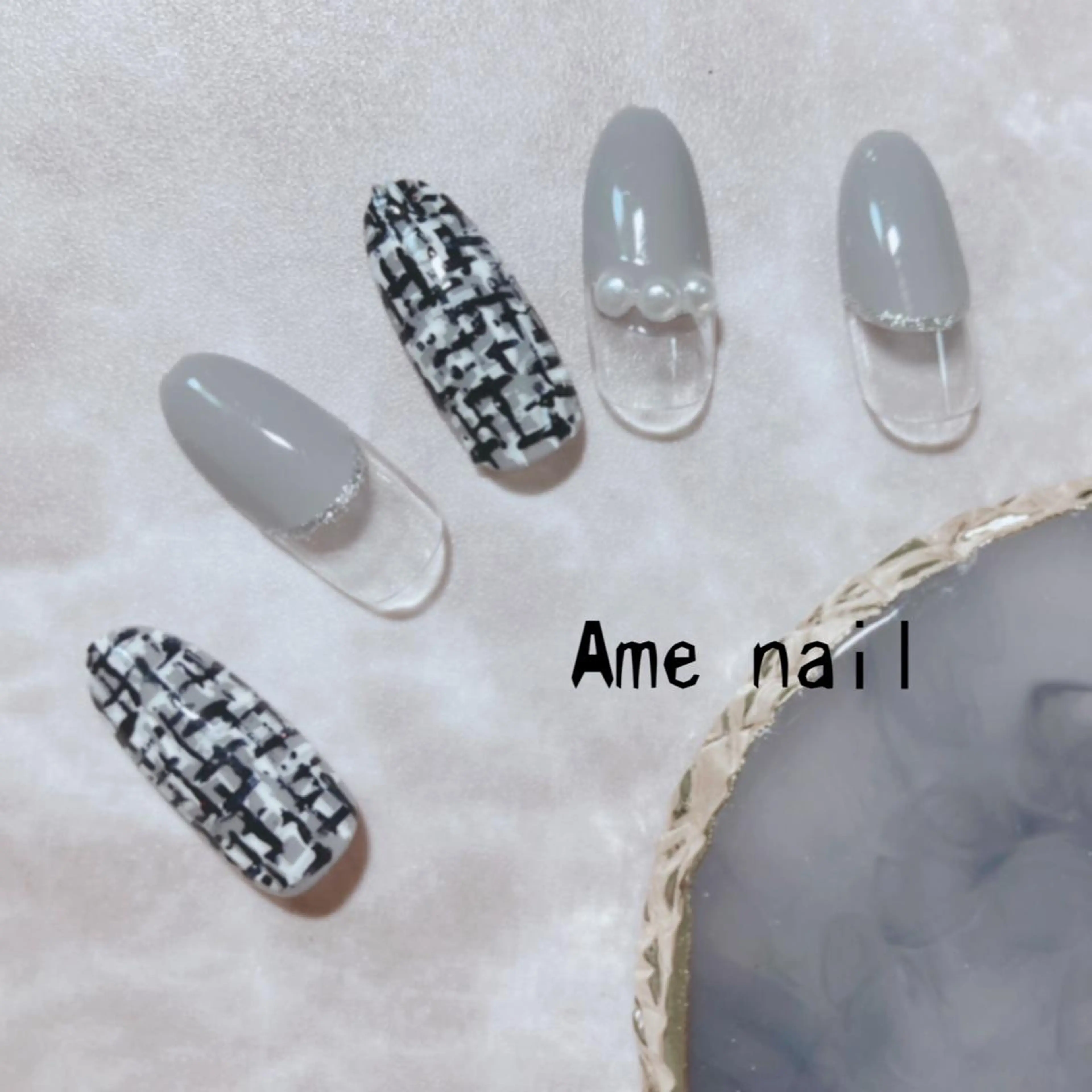 ネイル ハンドネイル Ame nail所属・中村 未来のネイルデザイン