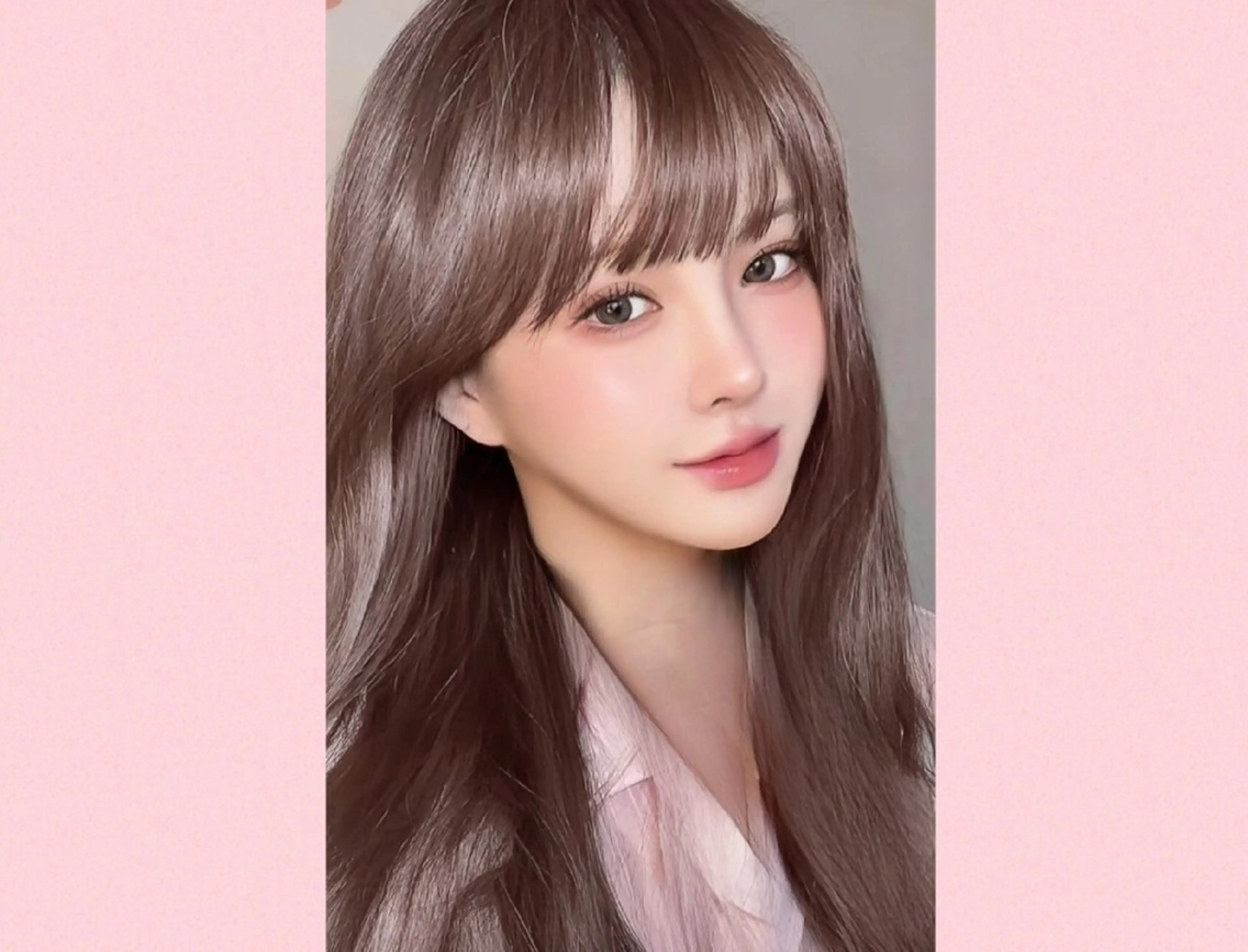 セミロング カラー カット ヘアカラー トリートメント 再来率94％原宿足利 表参道★シニストラのヘアスタイル