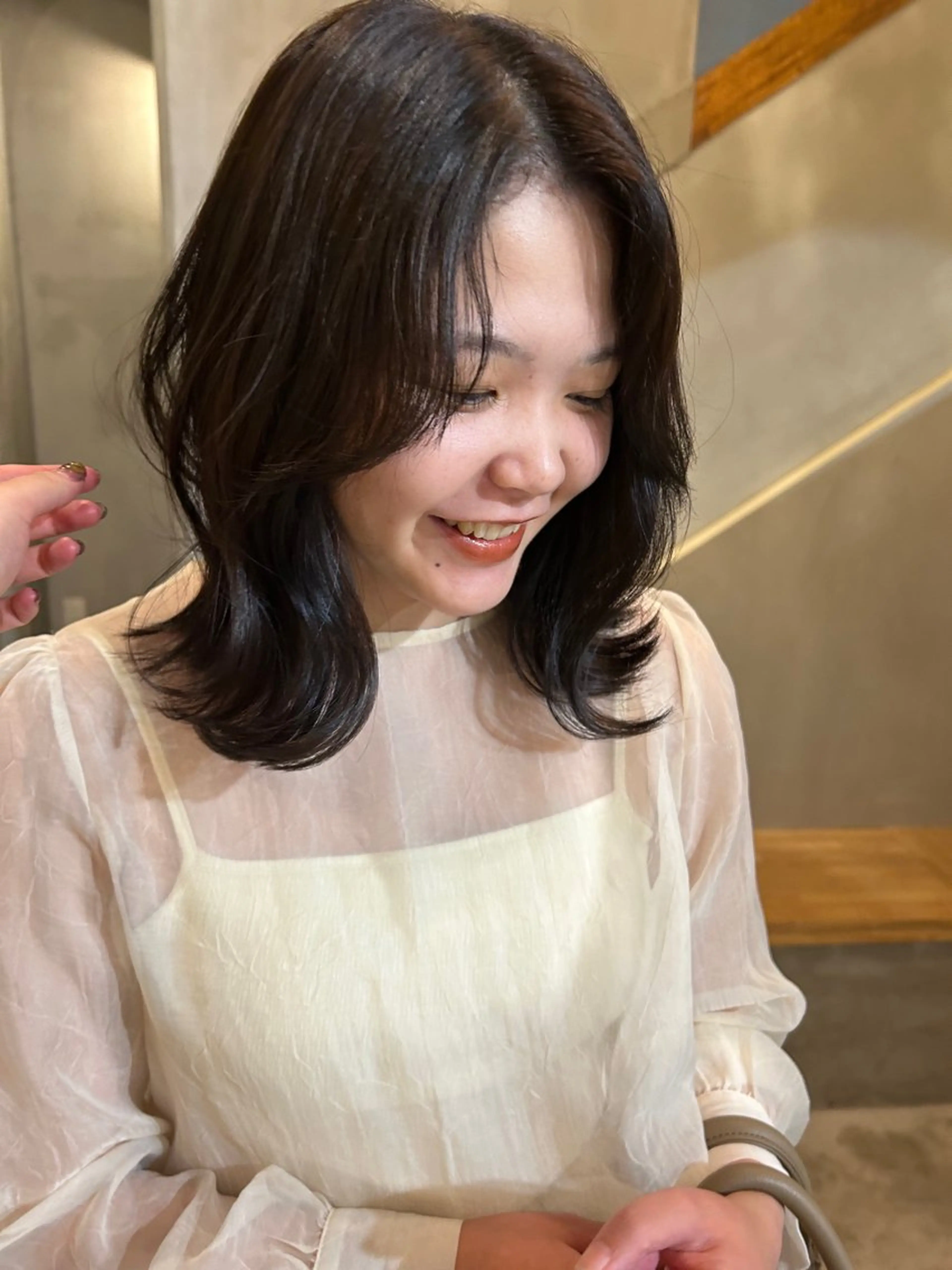カラー ブラウンカラー Piu-所属・古澤 芽依のヘアスタイル