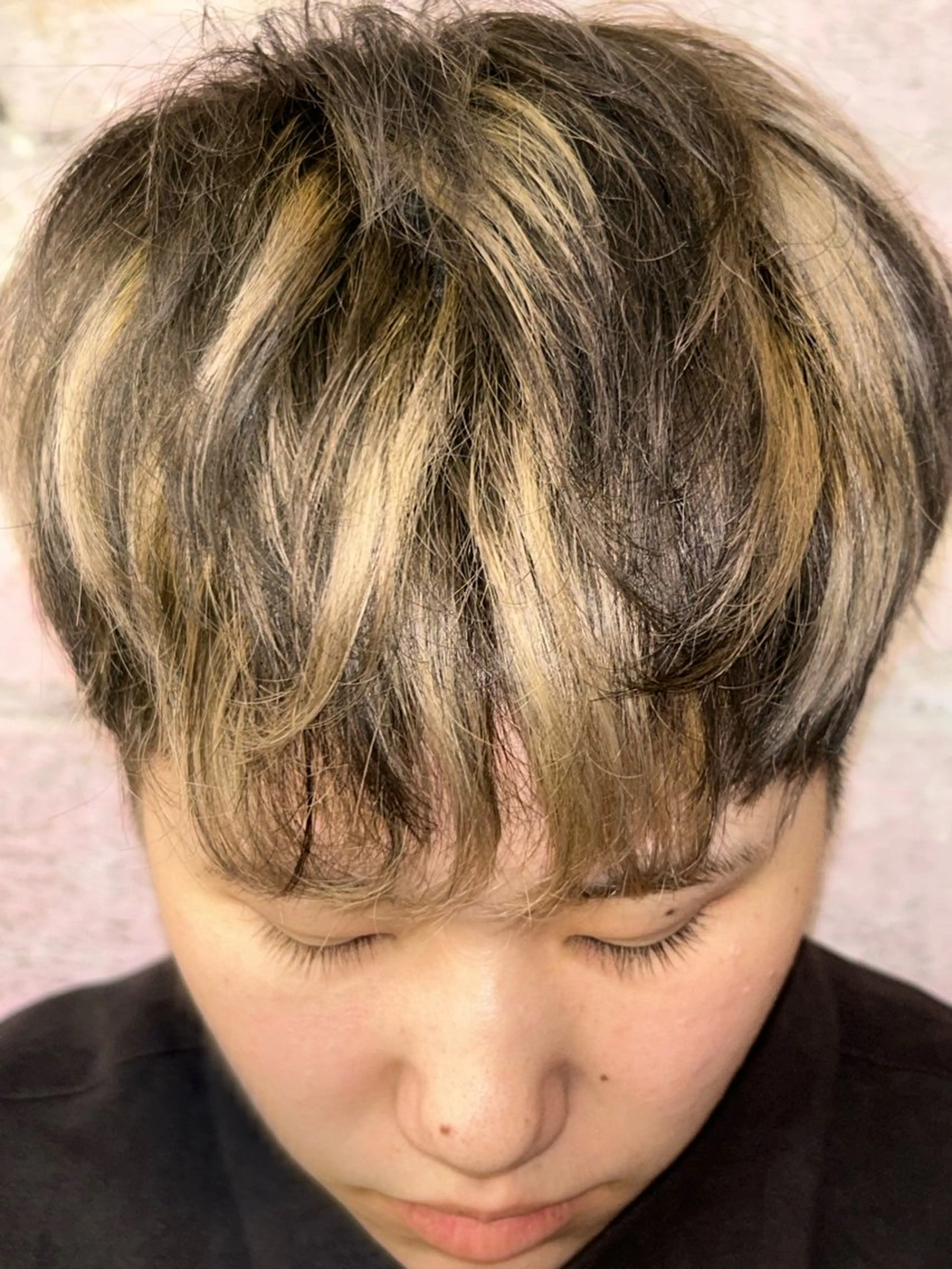 カラー メンズ Yaya ヤヤ / HACO+のヘアスタイル