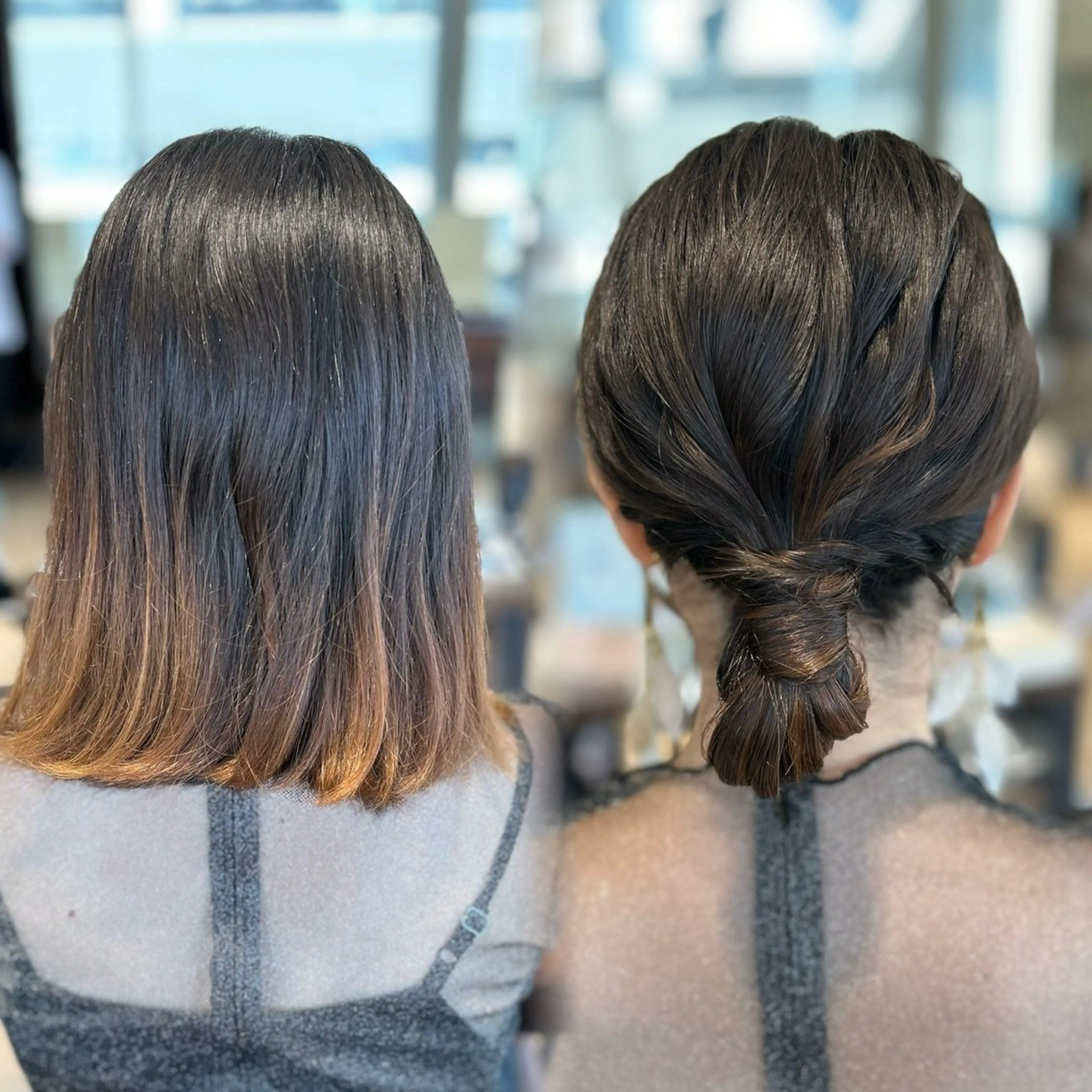 ミディアム カット ヘアセット 髙木美緒🌿 レイヤー/アレンジのヘアスタイル