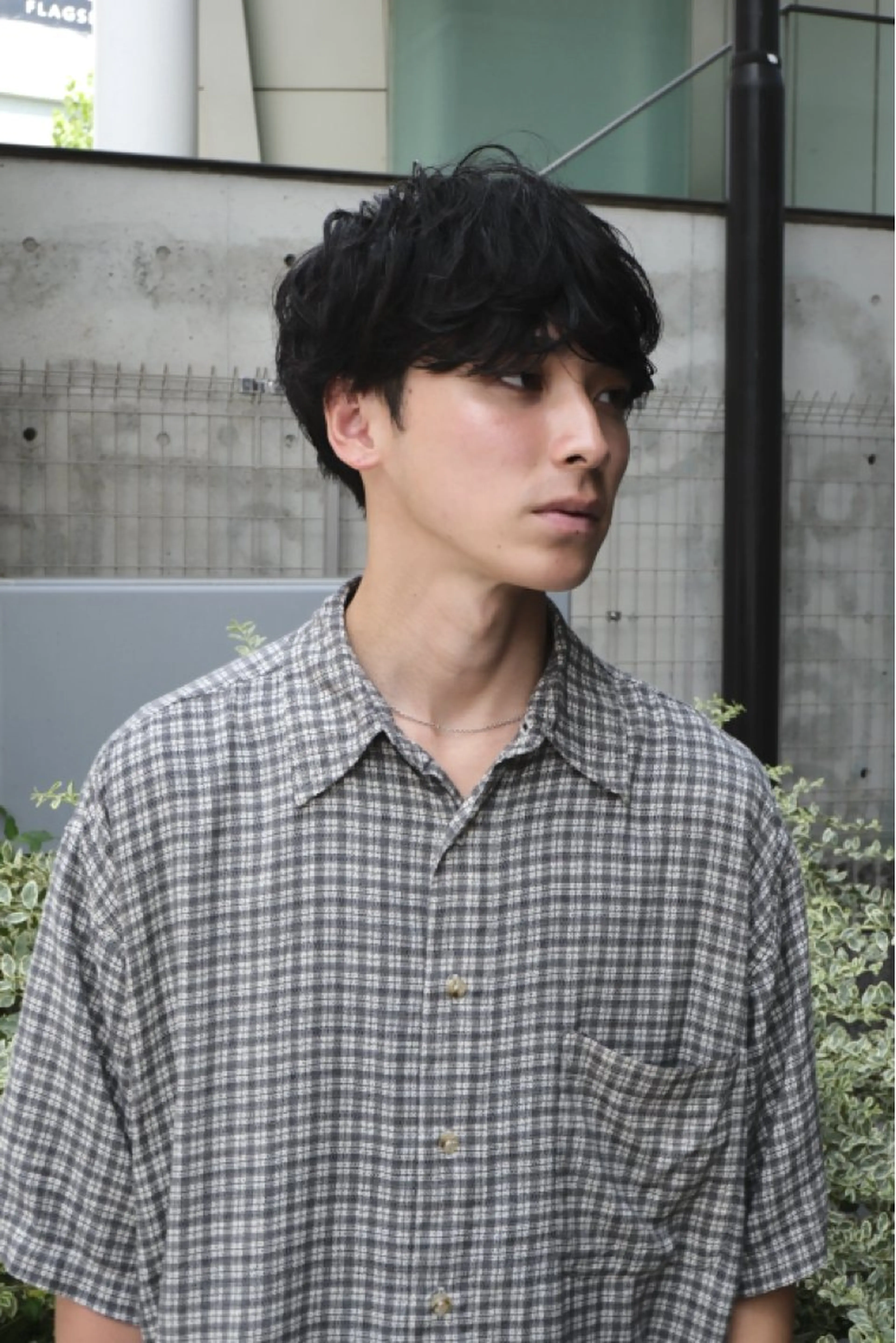 パーマ メンズ シャドウパーマ No.1うえちりくのヘアスタイル