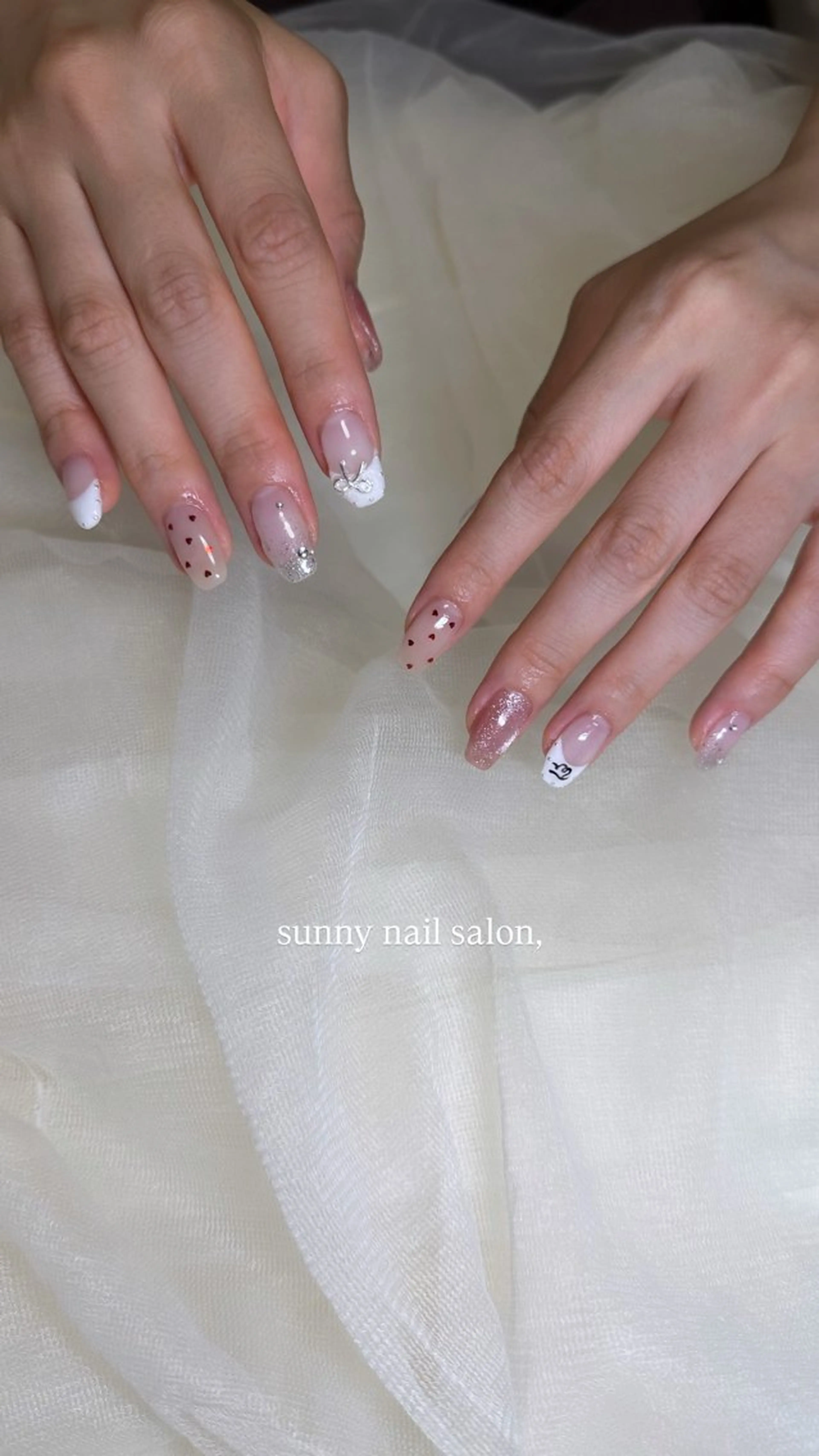 持ち込みデザインネイル(ご新規様オフなし or リピーター様)の写真
