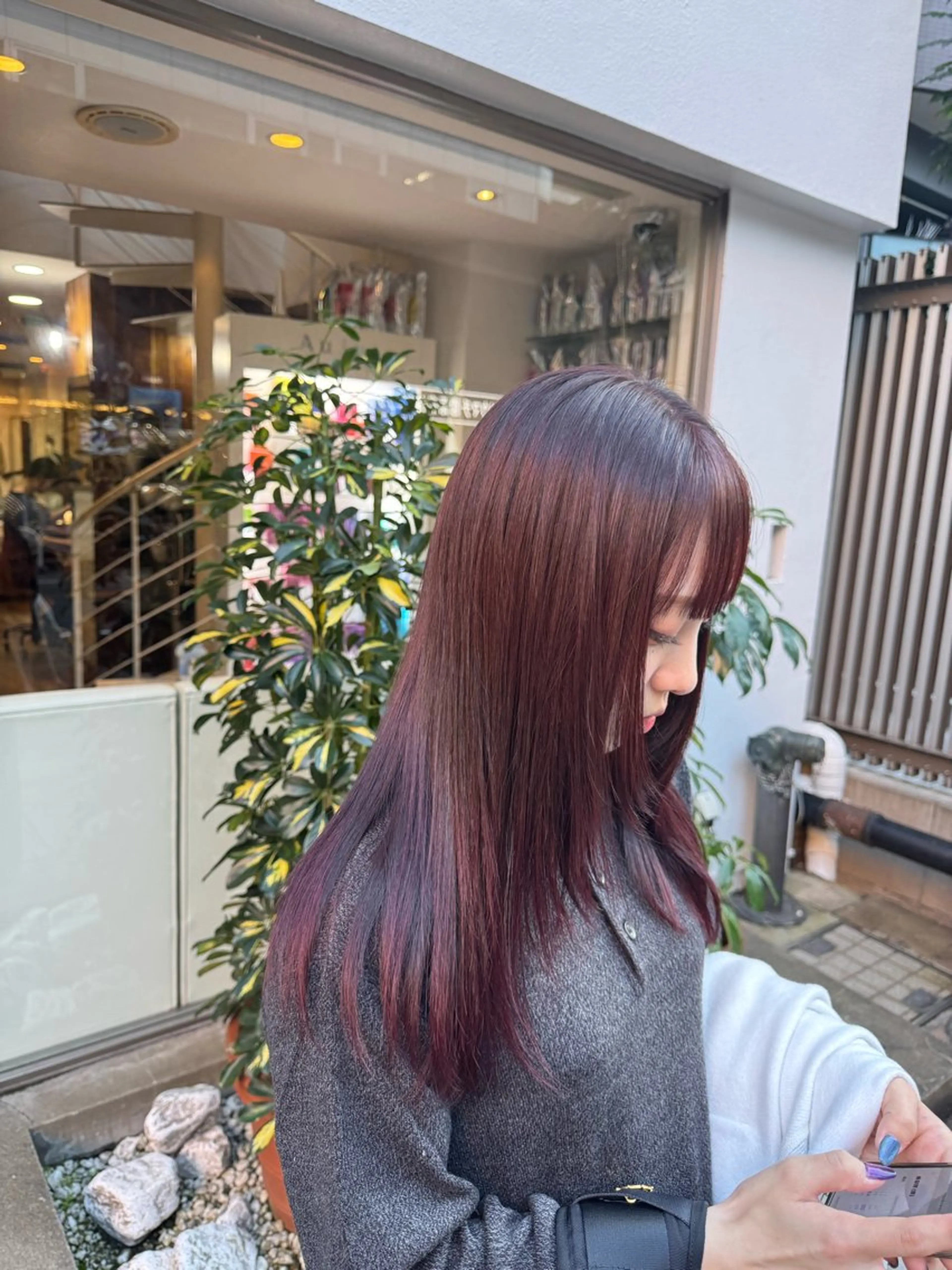 【minimo限定✨】透明感color + Aujua treatment🫧‪の写真