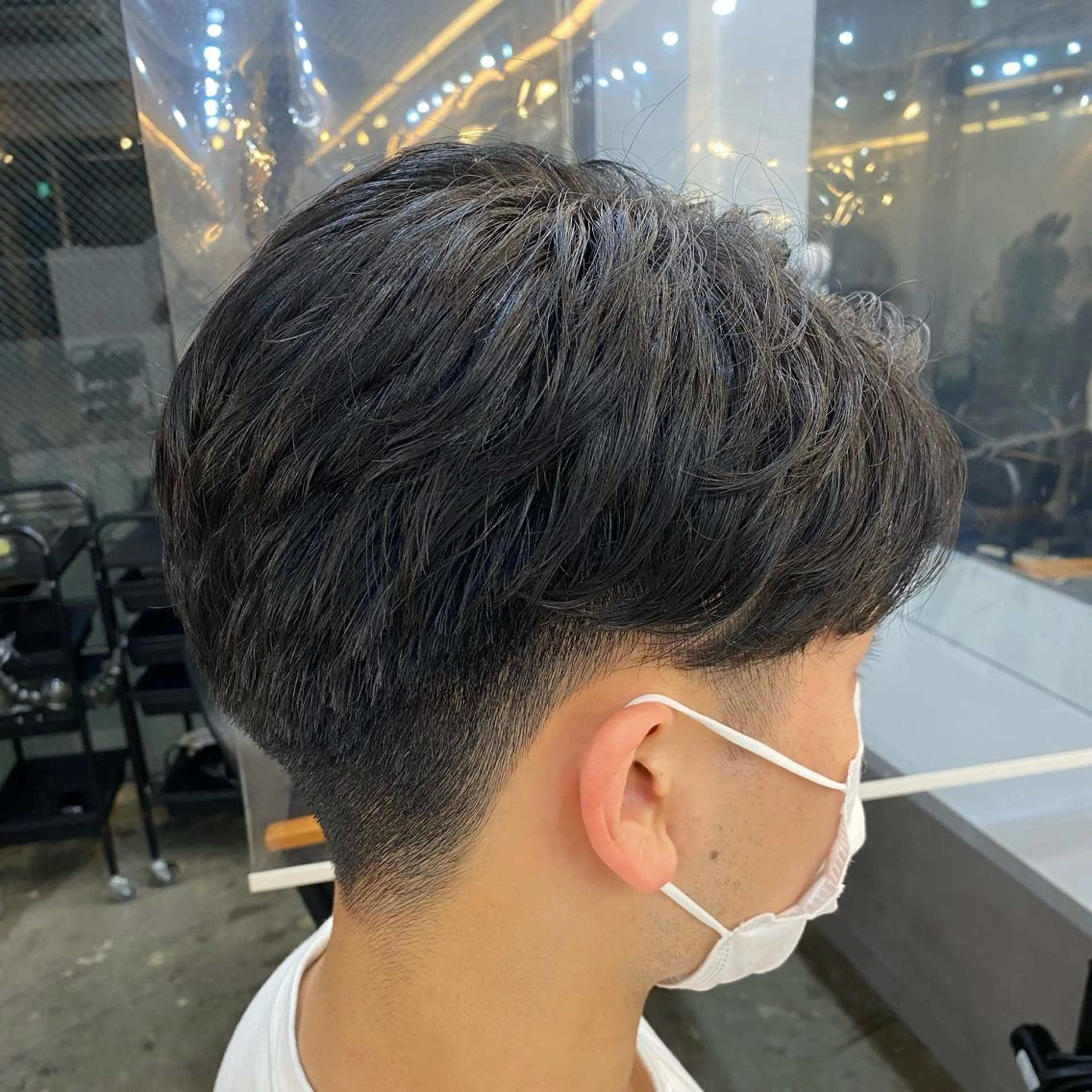 パーマ メンズ メンズパーマ ニュアンスパーマ カット パーマ ✂韓国レイヤー 🦋みやび🪽のヘアスタイル