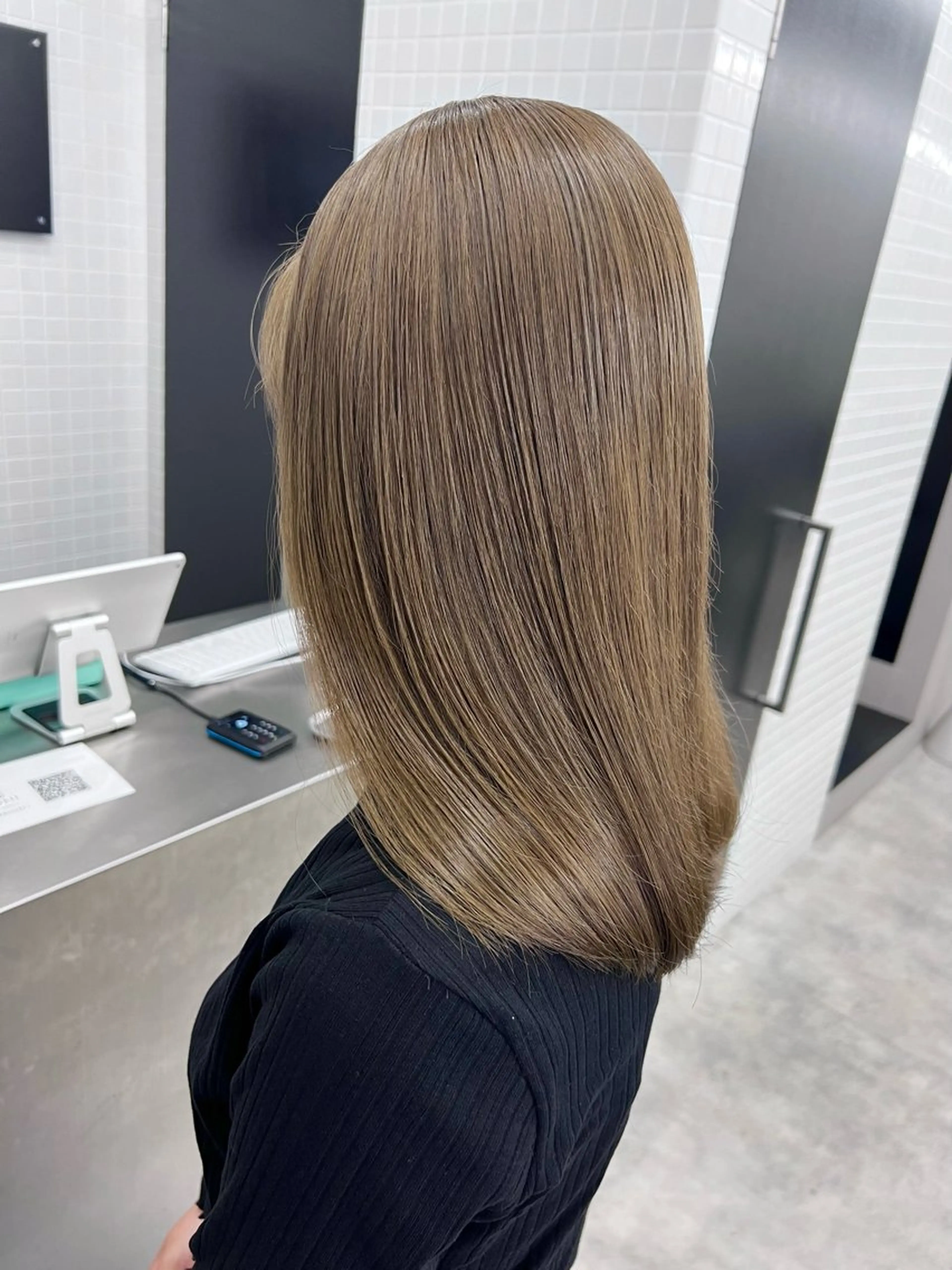 圧倒的艶髪🌟カットカラー💎オージュア最高級7ステップトリートメント✨超音波ケアプロの写真