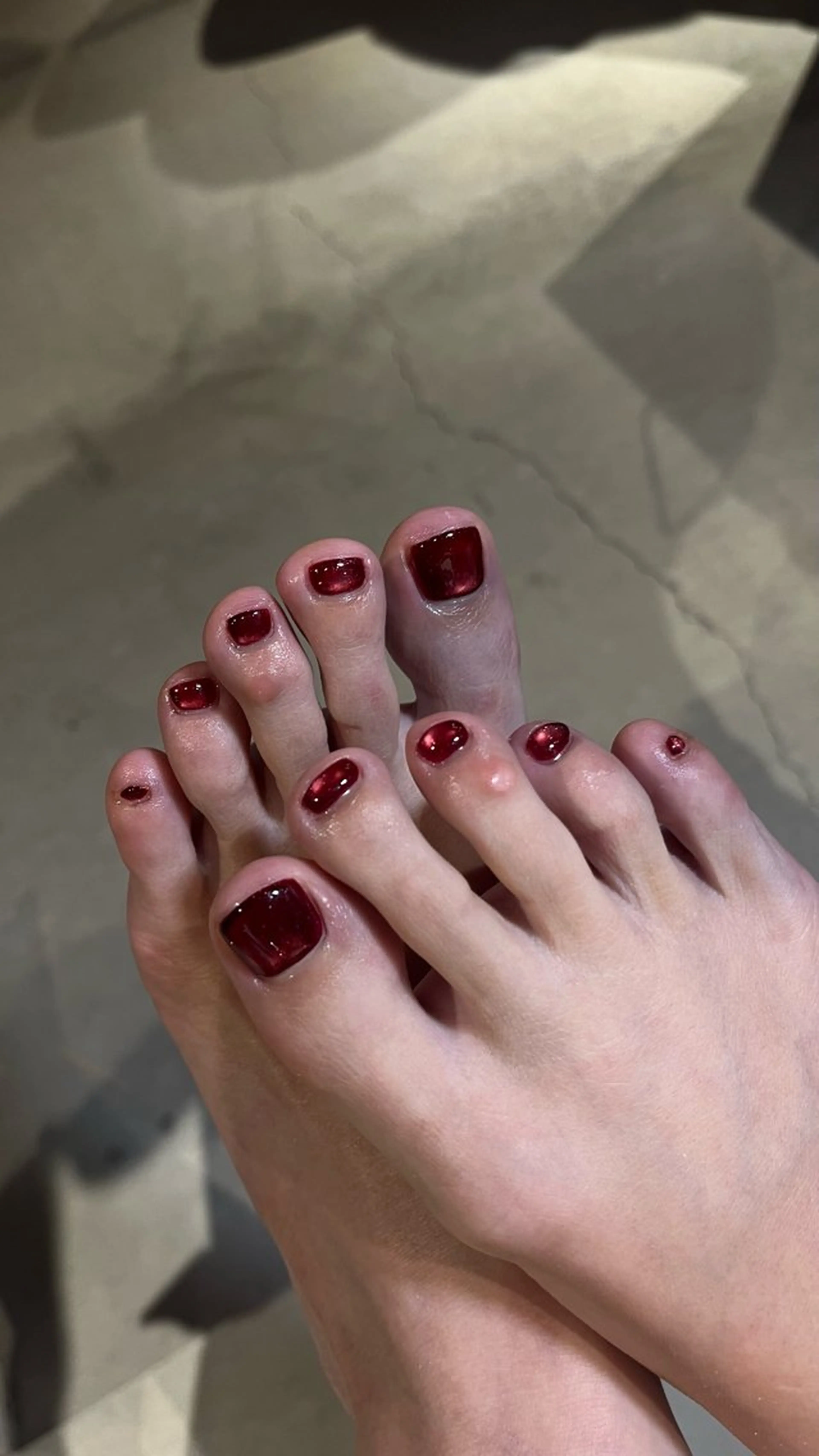 ネイル フットネイル マグネットネイル Hi,nail harukaのネイルデザイン