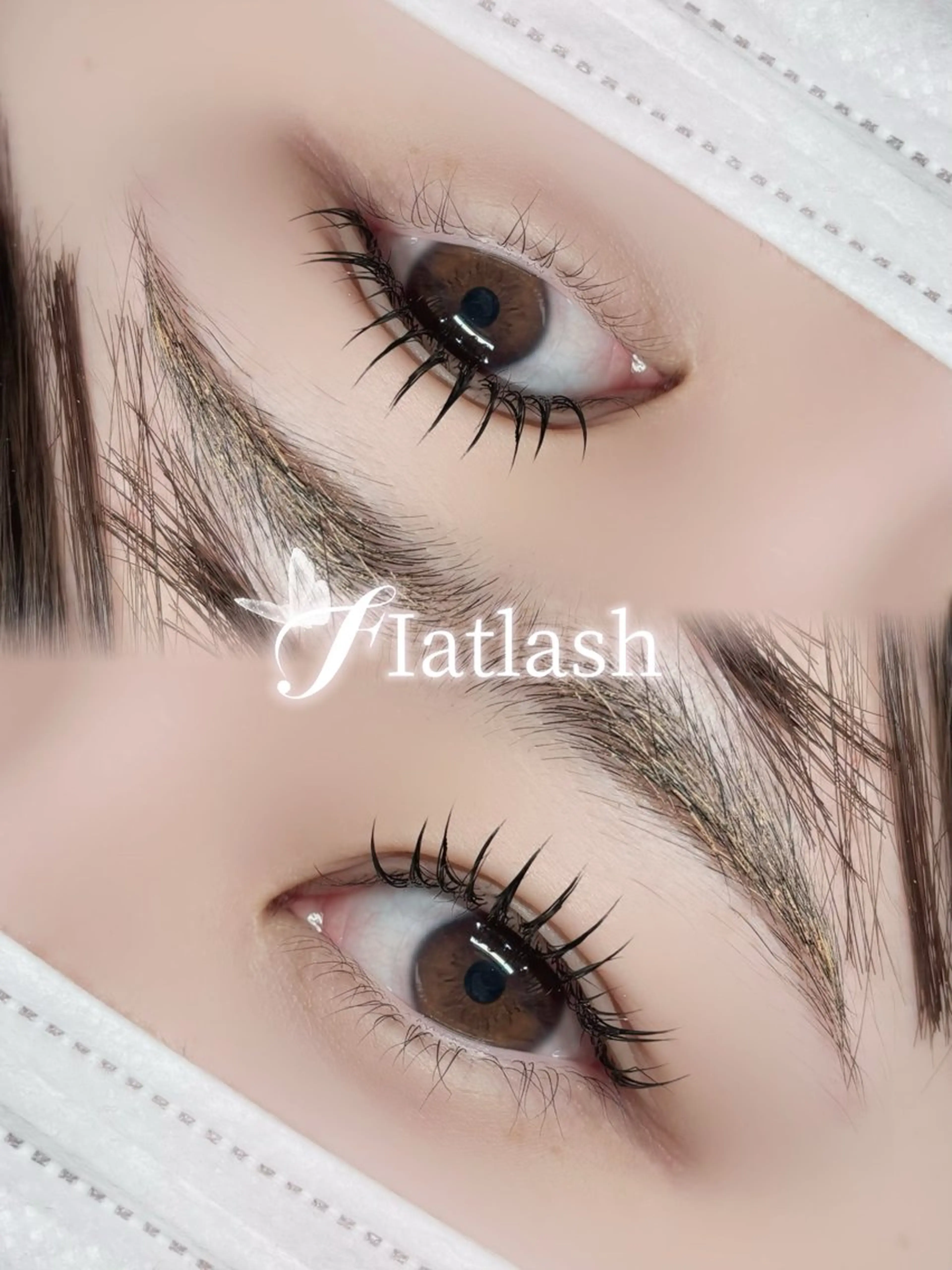 マツエク・マツパ フラットラッシュ Fericia 🎀ERIKAのマツエク・マツパデザイン