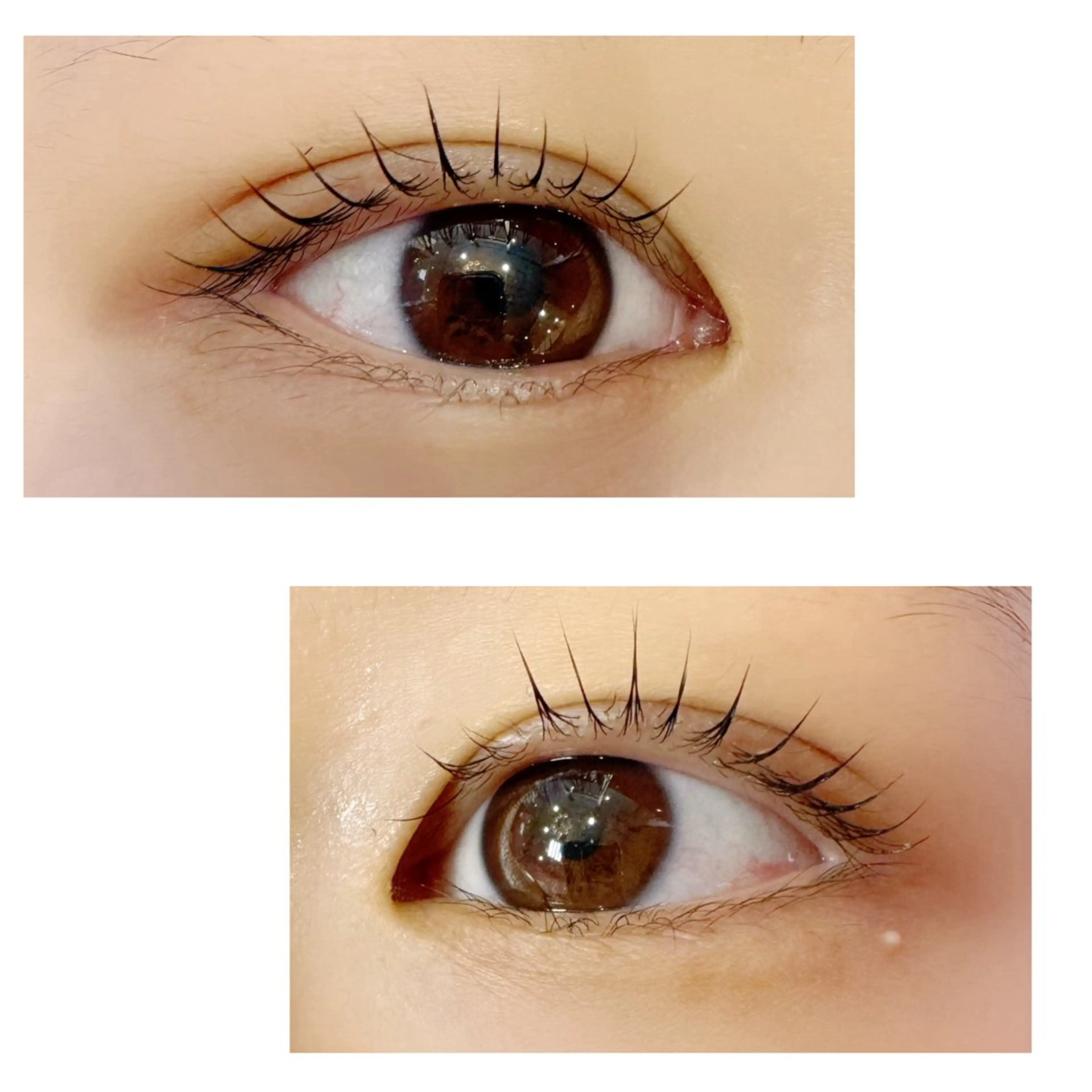 マツエク・マツパ パリジェンヌラッシュリフト 一重×まつ毛パーマ 藤川 瑛梨奈のマツエク・マツパデザイン