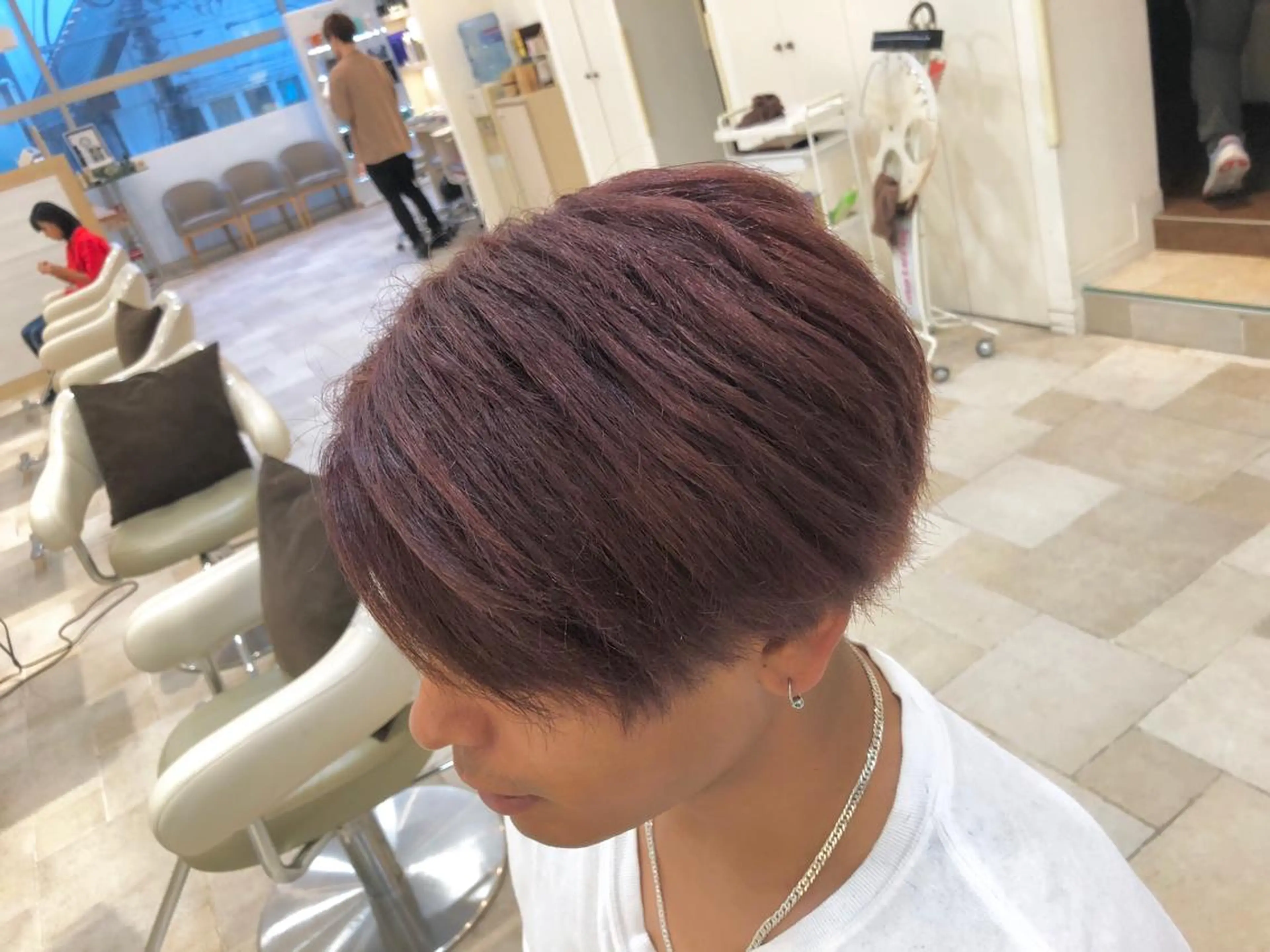 カラー 東梅田エリアカラー ヘアセットNo. 1のヘアスタイル