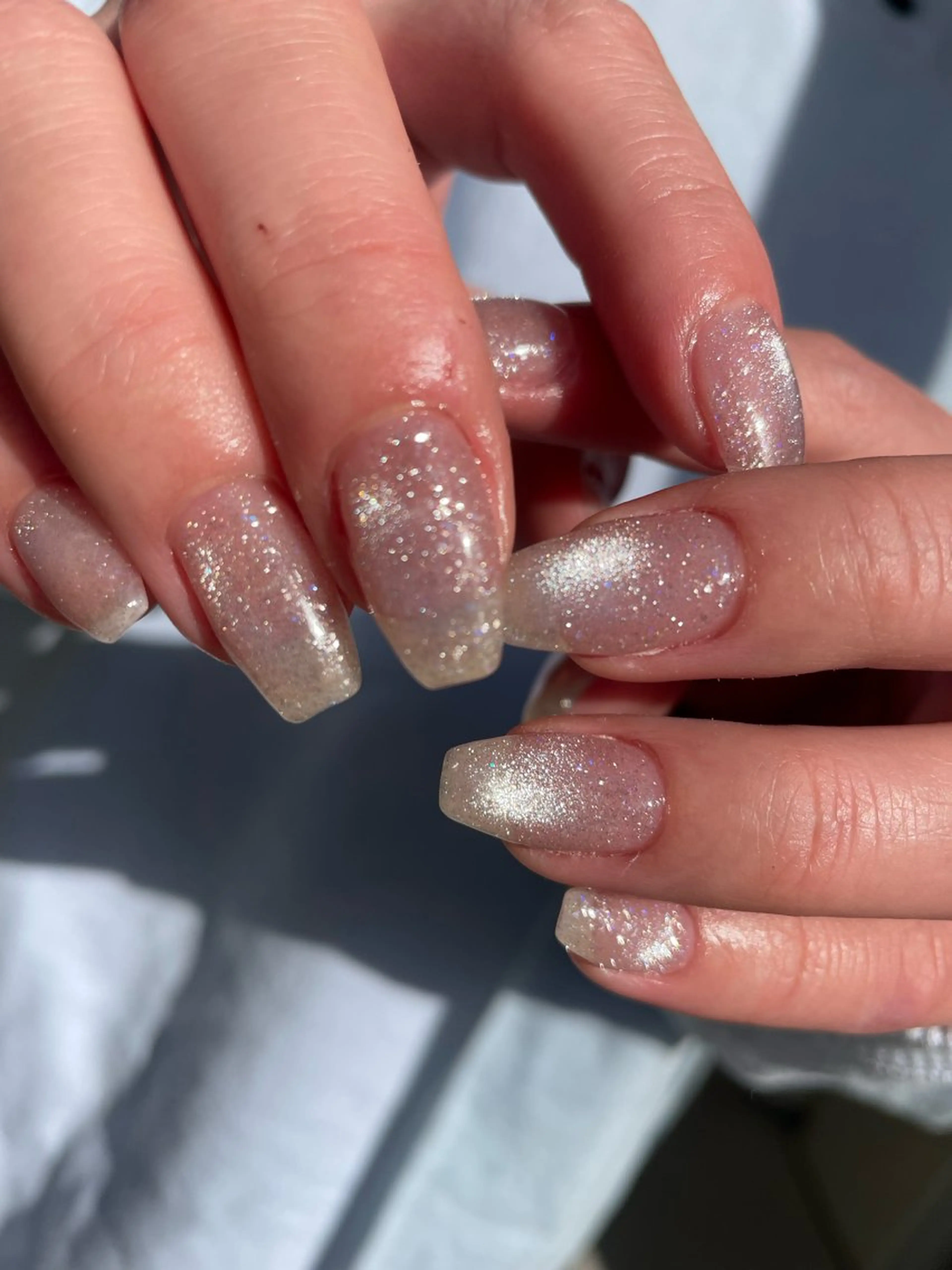 ネイル フラッシュネイル ラメ(グリッター) マグネットネイル ハンドネイル Hisaka Mikiのネイルデザイン